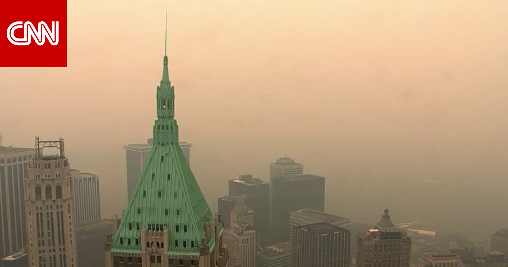 There is a scientific reason.. Why did the New York sky turn orange in the fire in Canada?