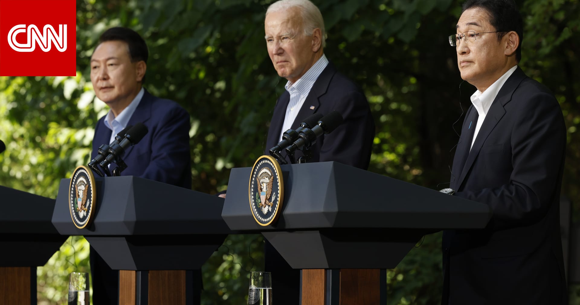 بايدن منتقدا ترامب: “سياسة أمريكا أولا” أضعفتنا بايدن منتقدا ترامب: “سياسة أمريكا أولا” أضعفتنا