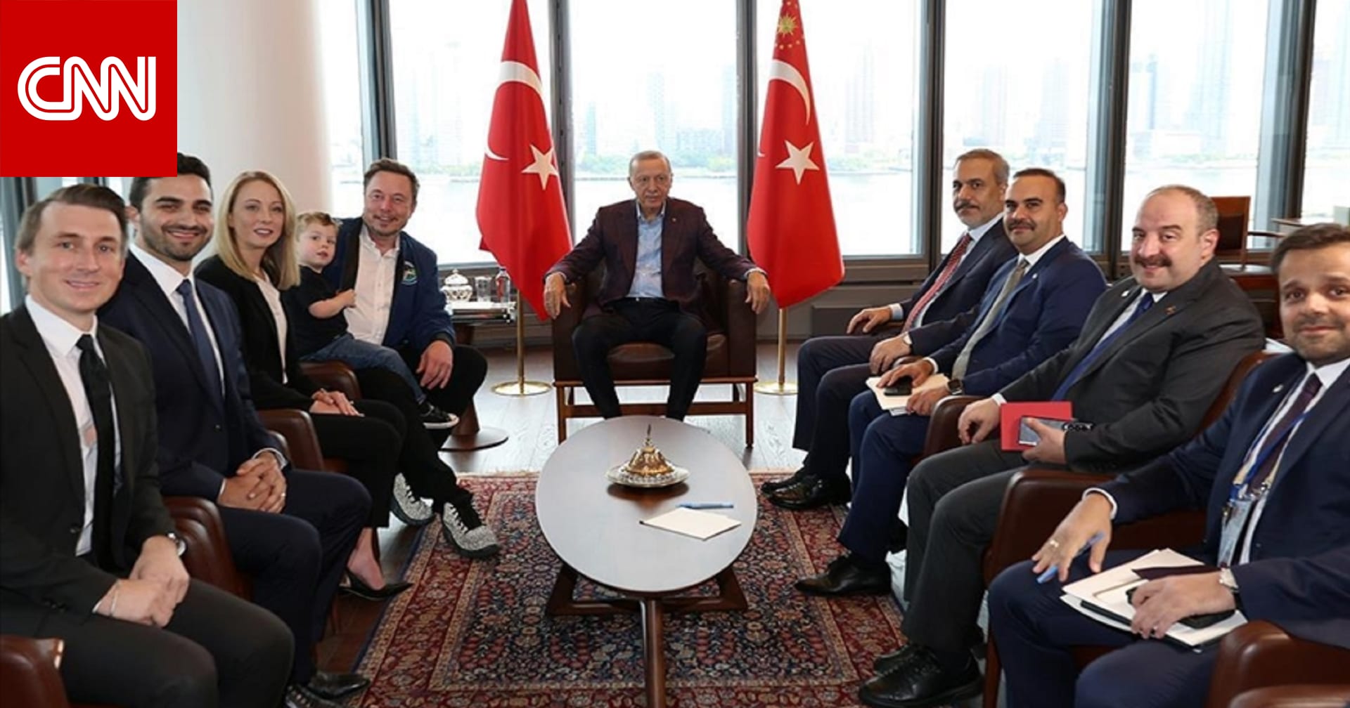 Turkish President Erdogan Surprises Elon Musk with a Question About His Wife
