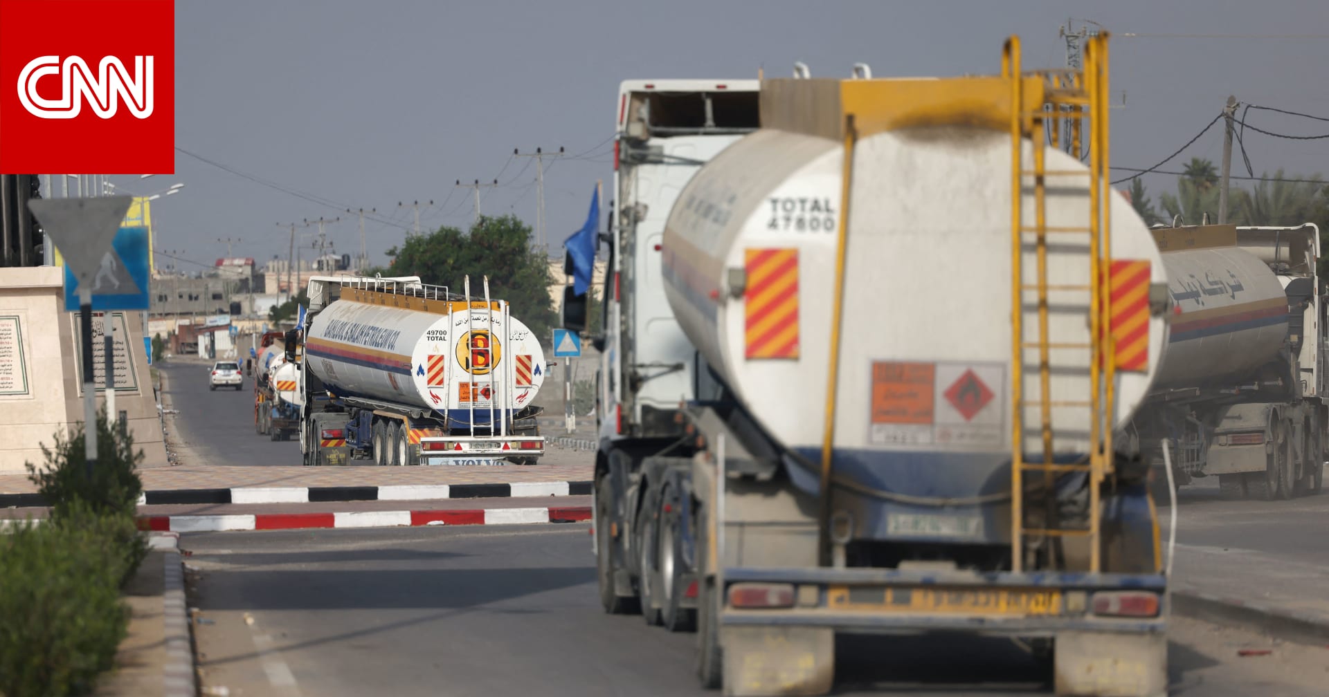 إسرائيل تنفي دخول أي شحنات وقود إلى قطاع غزة الأحد