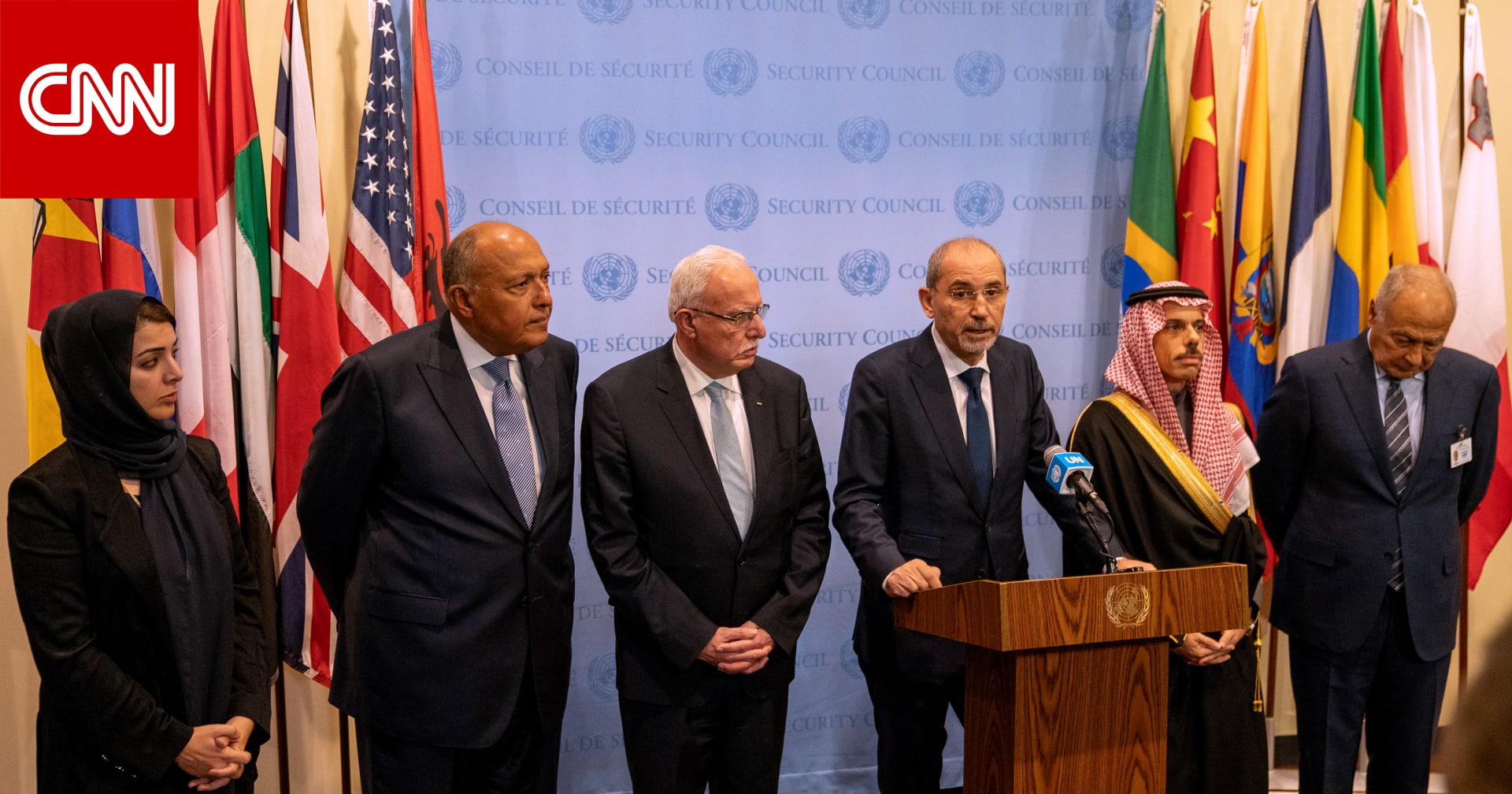 وزراء خارجية المجموعة العربية بالأمم المتحدة يطالبون بوقف فوري لإطلاق النار في غزة