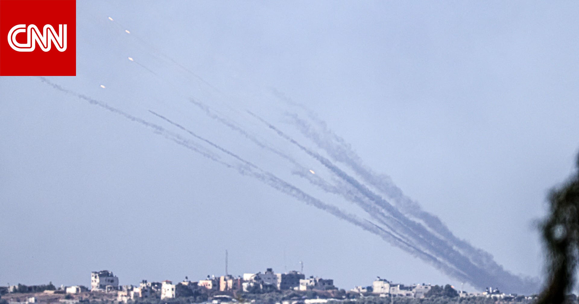 بظل القصف والعملية البرية.. إطلاق وابل من الصواريخ من غزة على إسرائيل
