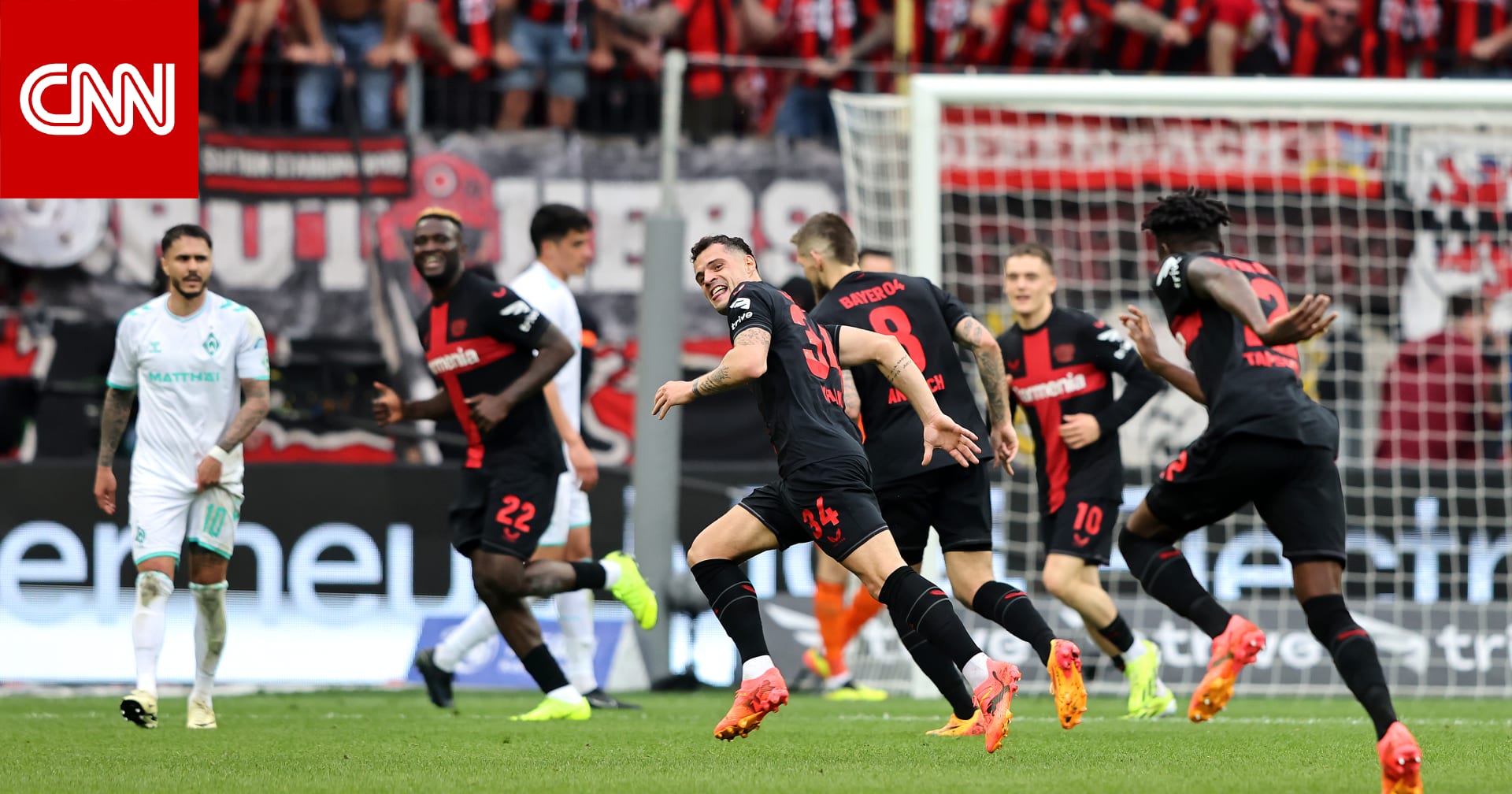 نادي باير ليفركوزن يحقق لقب الدوري الألماني للمرة الأولى في تاريخه