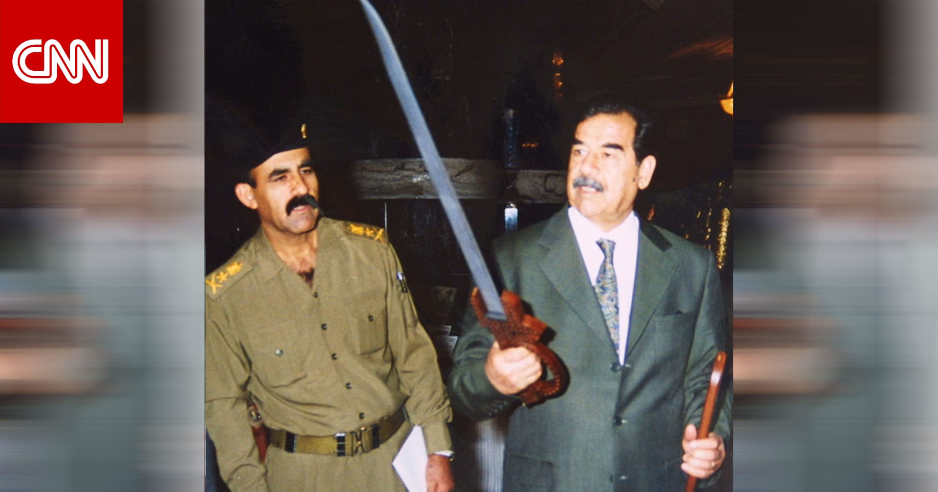 رغد صدام حسين تستذكر حكمة كتبها والدها عن مواجهة عدو يحمل سيفا طويلا