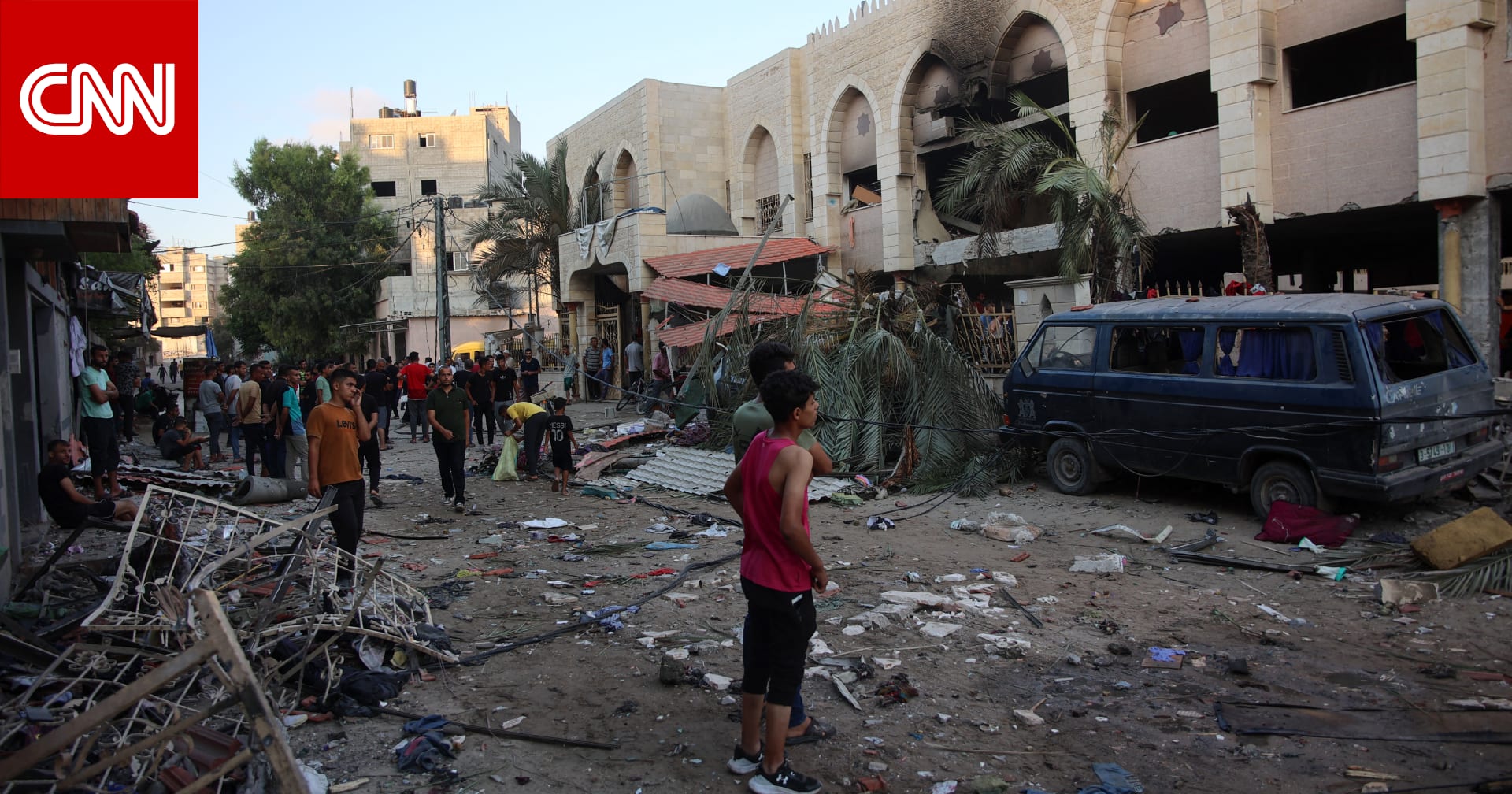 "وقعت أثناء صلاة الفجر".. الدفاع المدني بغزة يكشف تفاصيل الغارة الإسرائيلية على مدرسة للنازحين