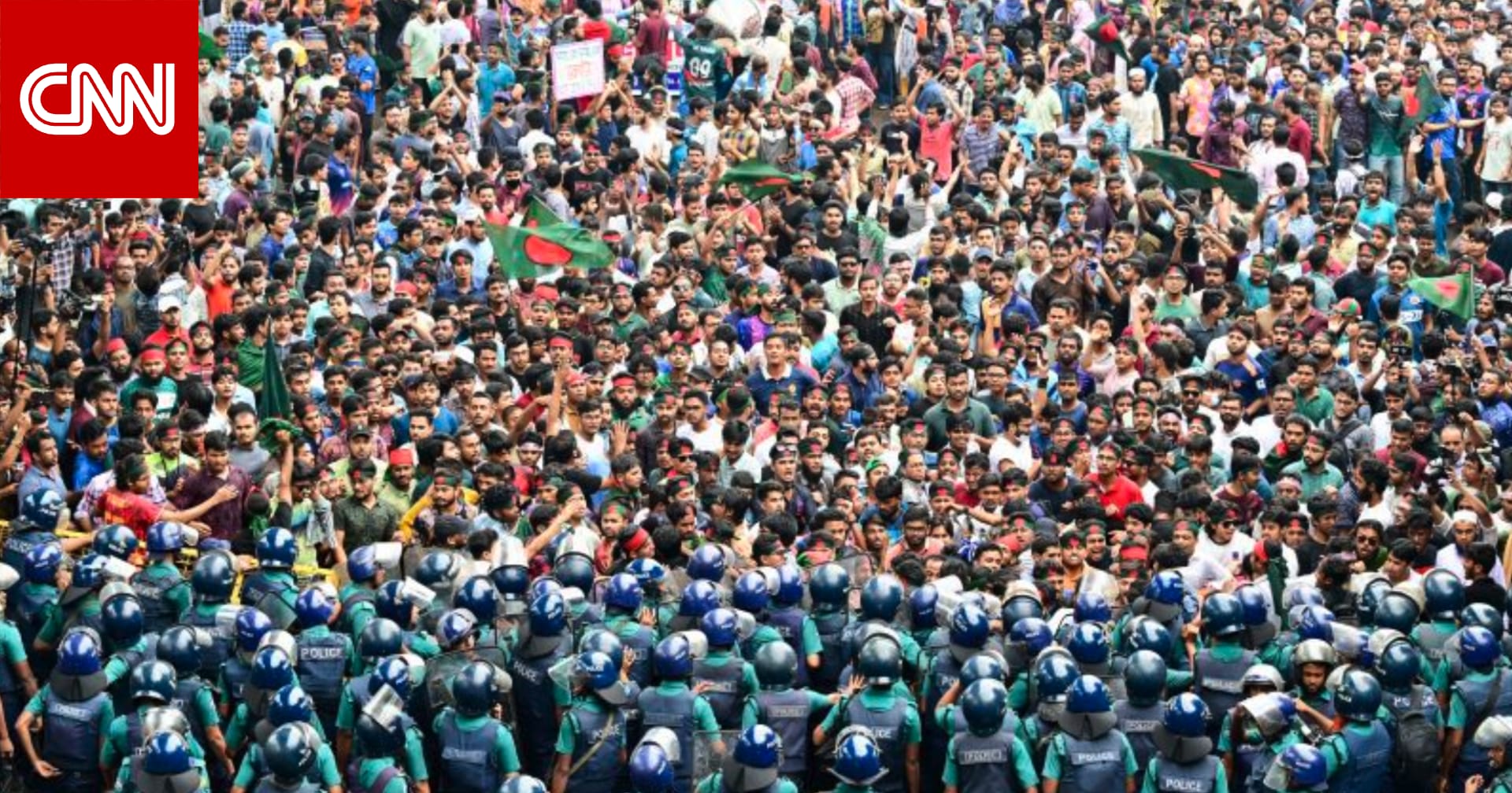 تحليل لـCNN يُظهر كيف تحولت الاحتجاجات السلمية في بنغلاديش إلى تغيير الحكومة وفرار رئيسة الوزراء