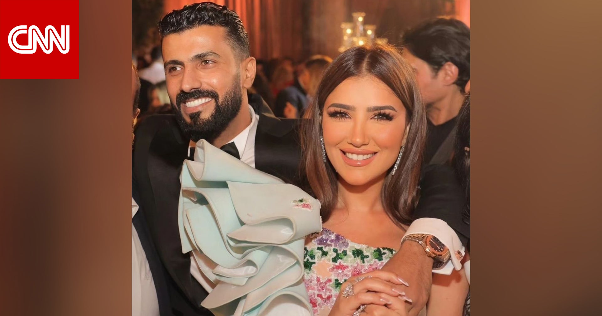مي عمر تحتفل بعيد ميلاد زوجها محمد سامي في أجواء رومانسية