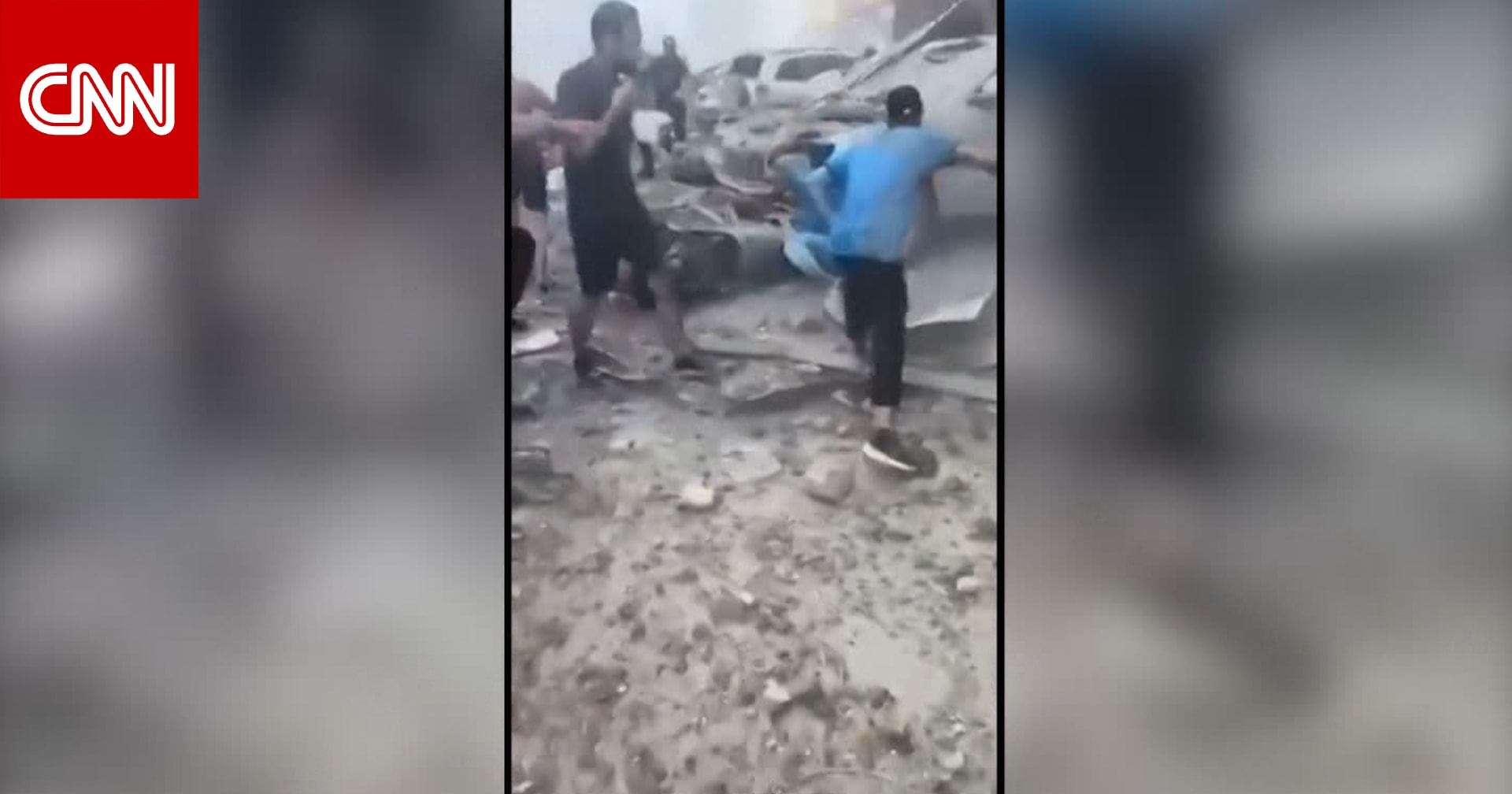 شاهد اللحظات الأولى بعد الغارة التي نفذتها إسرائيل في بيروت