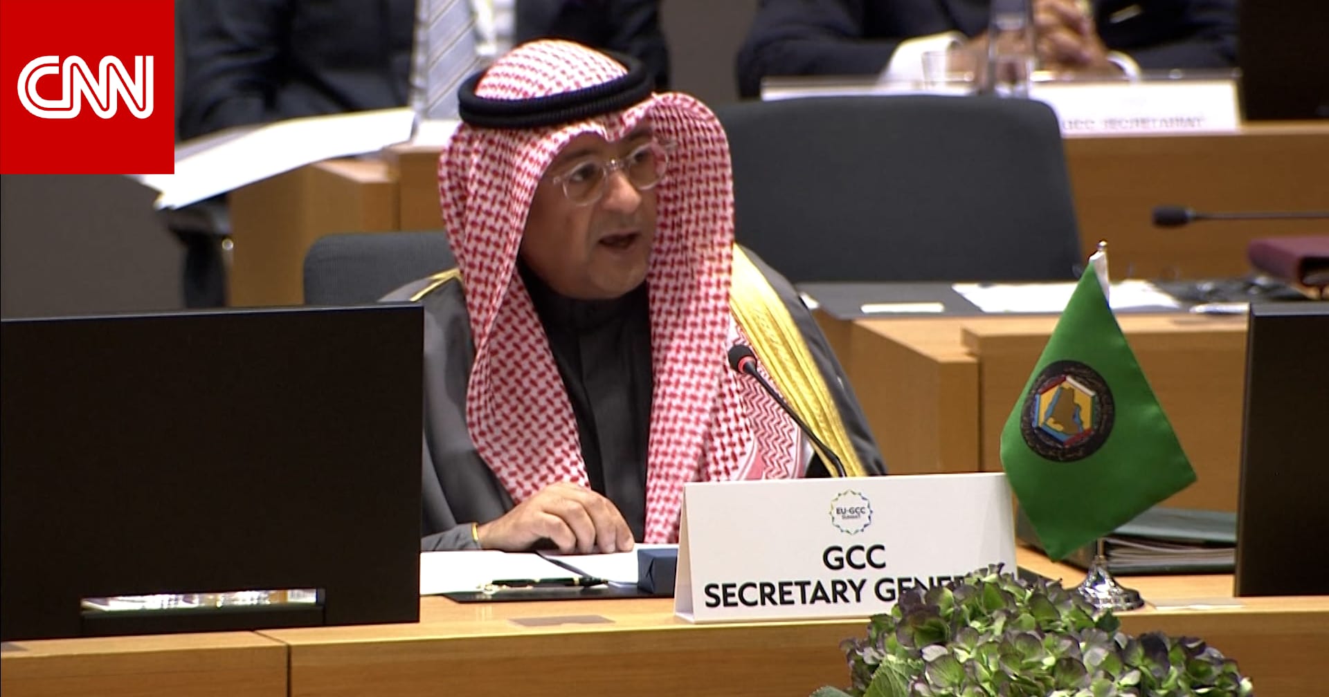 استمع لما قاله أمين مجلس التعاون بالقمة الخليجية الأوروبية