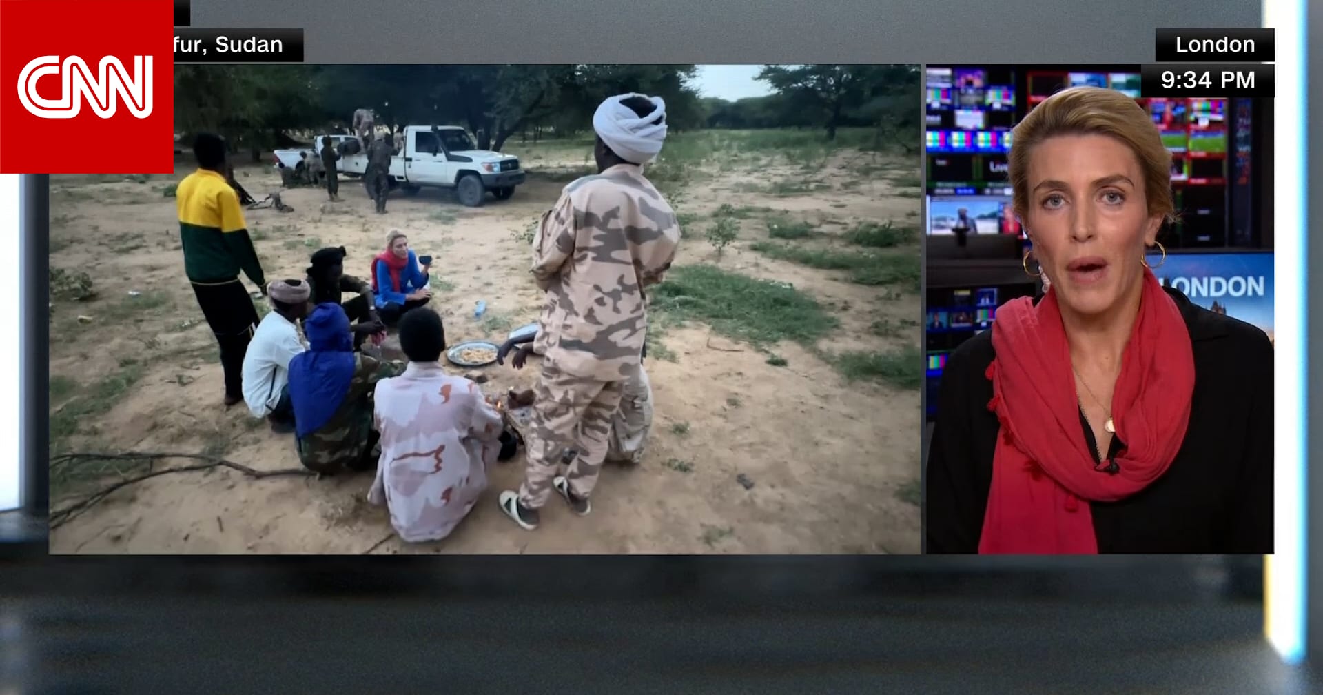 اعتقدوا أنهم جواسيس.. مراسلة CNN تروي تفاصيل احتجازها من قبل ميليشيات في دارفور