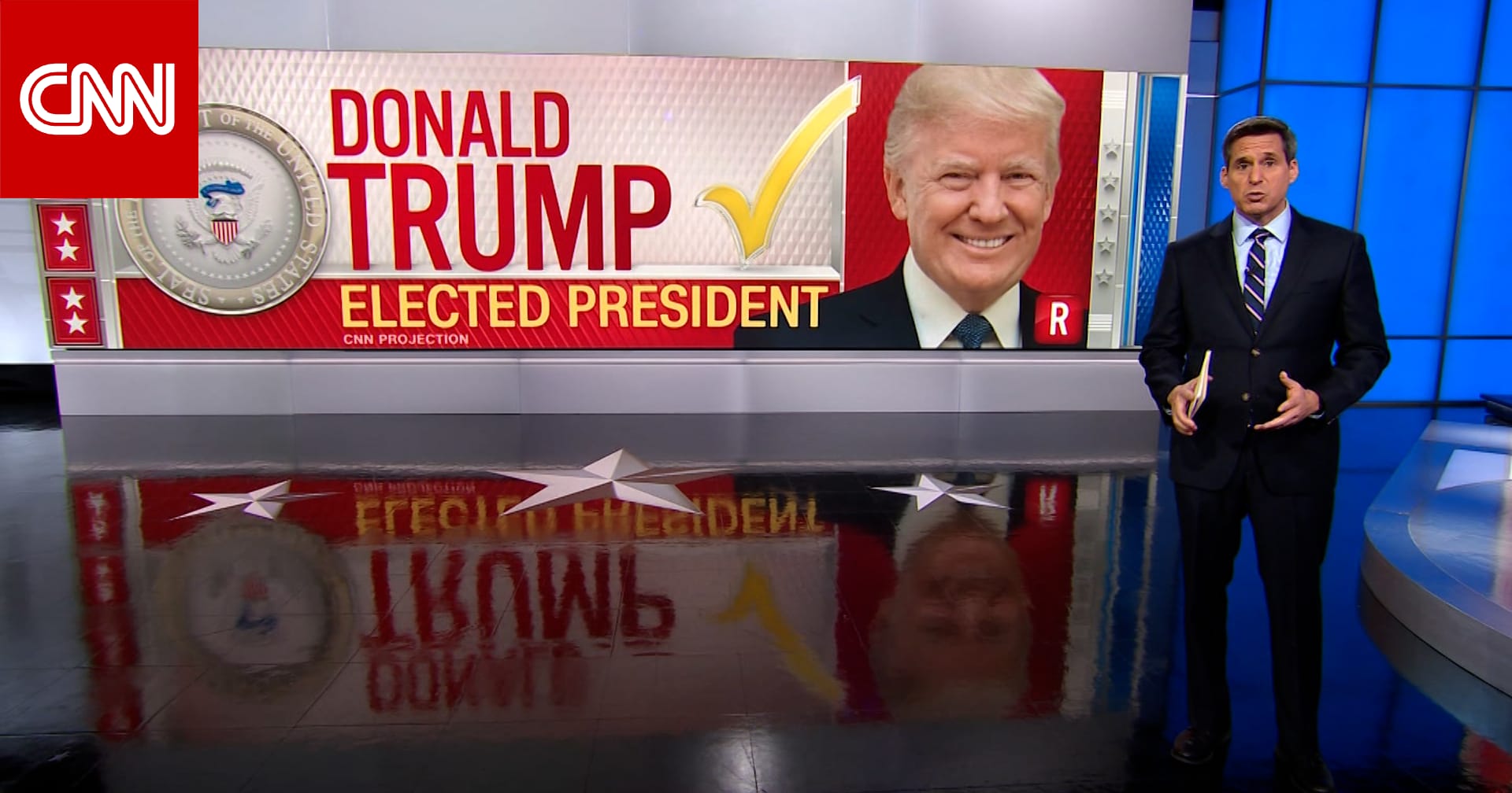 بإحصاء CNN.. انتخاب ترامب الرئيس الـ47 للولايات المتحدة الأمريكية