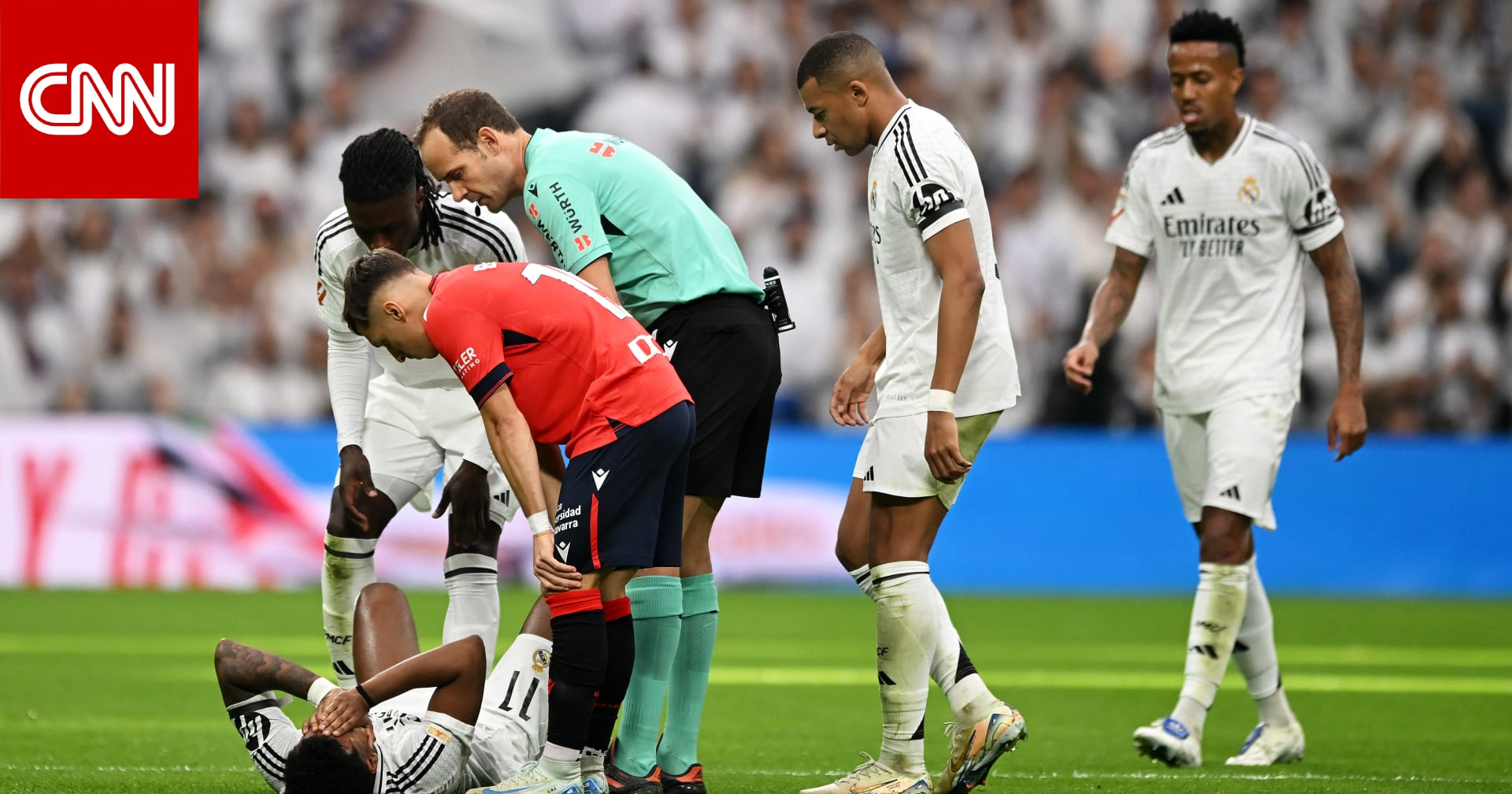 واقعة "غريبة" خلال مباراة ريال مدريد وأوساسونا.. هذا ما حدث