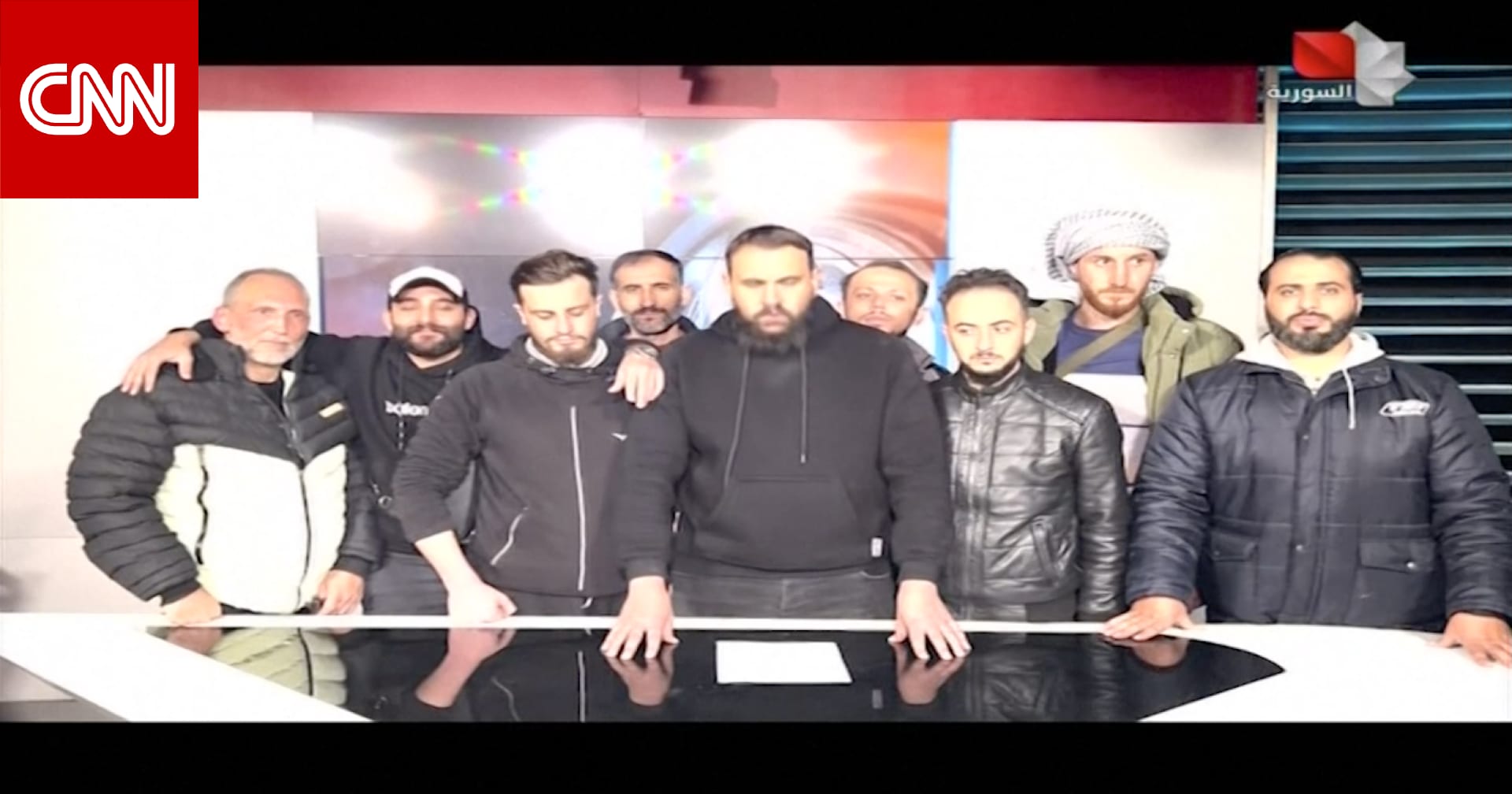 شاهد.. المعارضة السورية تبث رسالة عبر التلفزيون الرسمي والبحث جار عن الأسد