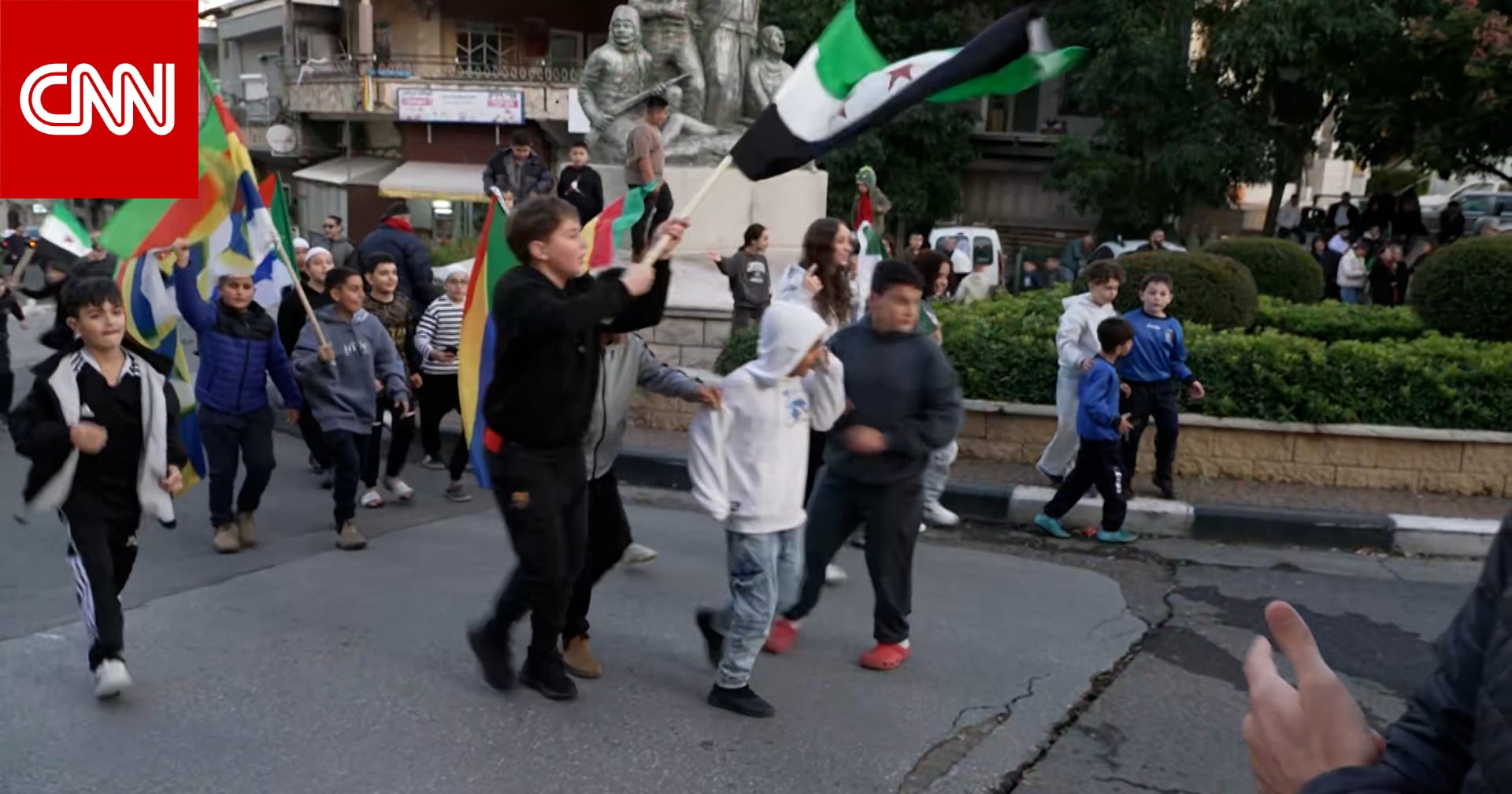 أعلام المعارضة ترفرف.. احتفالات في مرتفعات الجولان المحتلة بسقوط نظام بشار الأسد