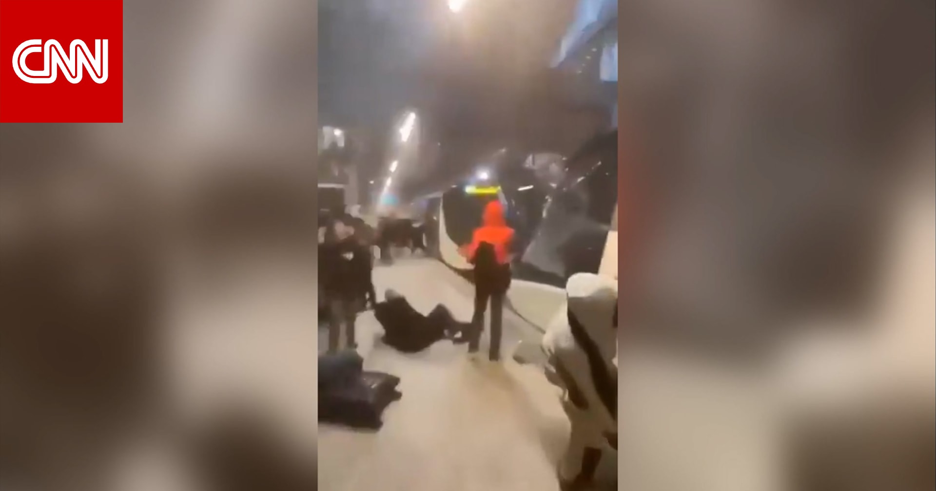 فيديو يُظهر المشاهد التي أعقبت حادث تصادم قطاري "ترام" في فرنسا