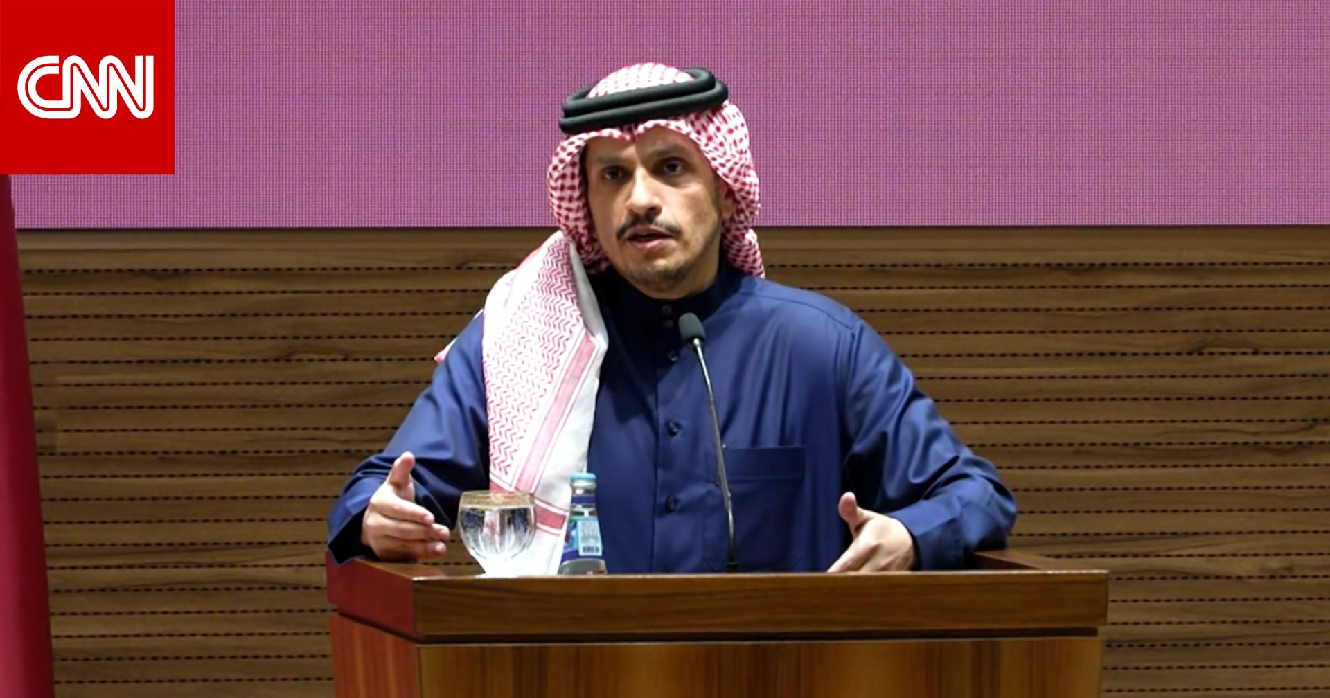 رئيس وزراء قطر يبيّن لـCNN آليات ضمان عدم حدوث انهيار لاتفاق وقف إطلاق النار بين إسرائيل وحماس