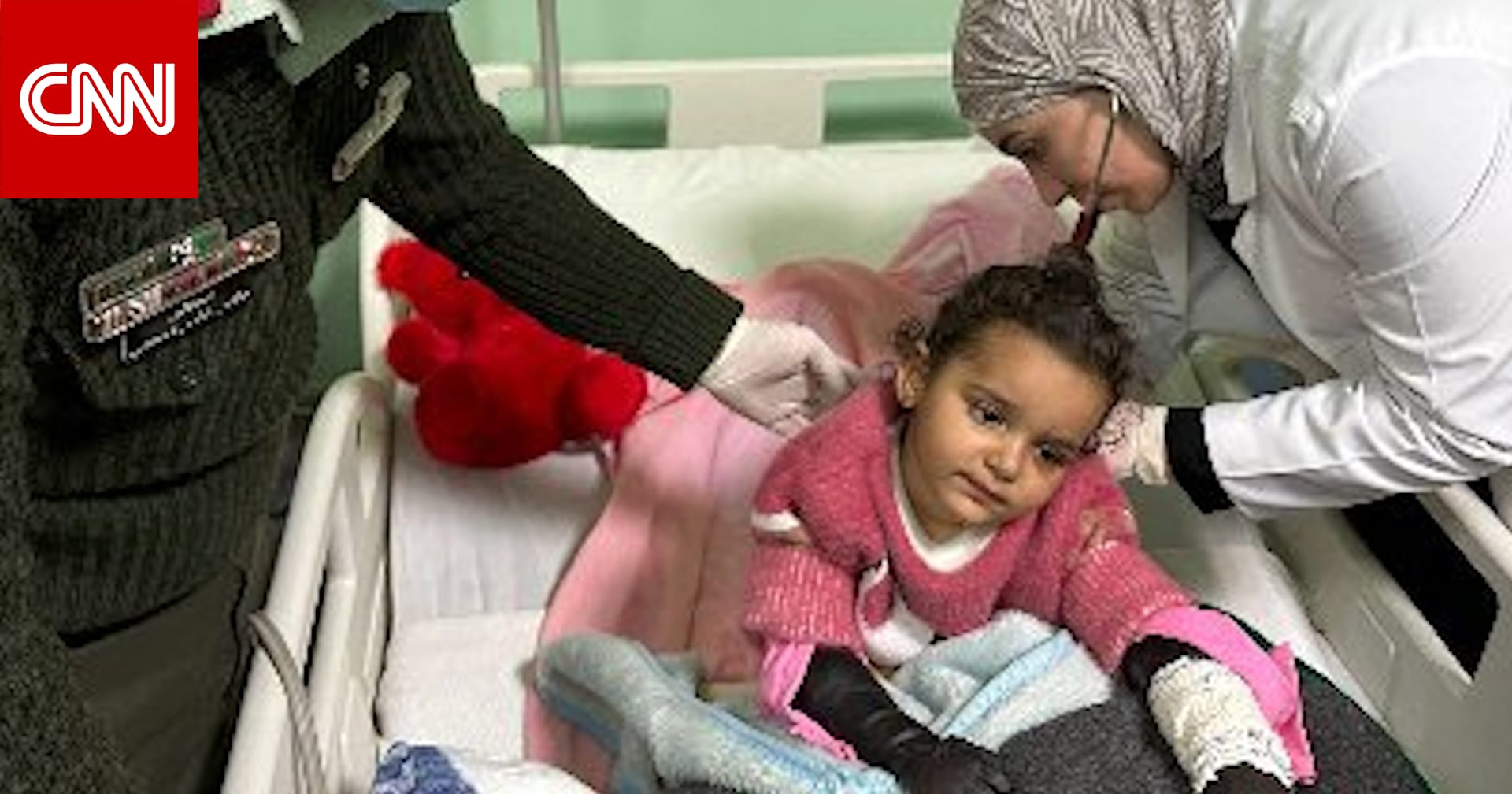 "لم يتبق لها سوى أيام معدودة للعيش".. رضيعة نٌقلت من غزة لتلقي الرعاية العاجلة بالأردن