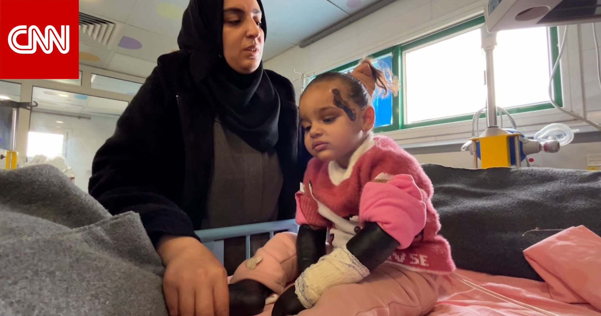 إجلاء طفلة مصابة بمرض خطير من غزة.. إليك قصة حبيبة والمعاناة التي شهدتها عائلتها