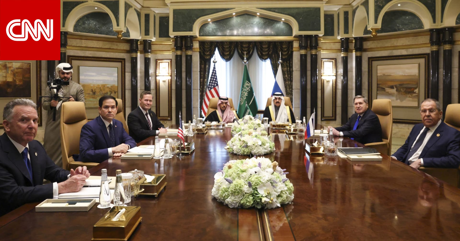 أبرز ما جاء بمحادثات السلام في السعودية بين وزيري خارجية أمريكا وروسيا.. مراسلة CNN توضح