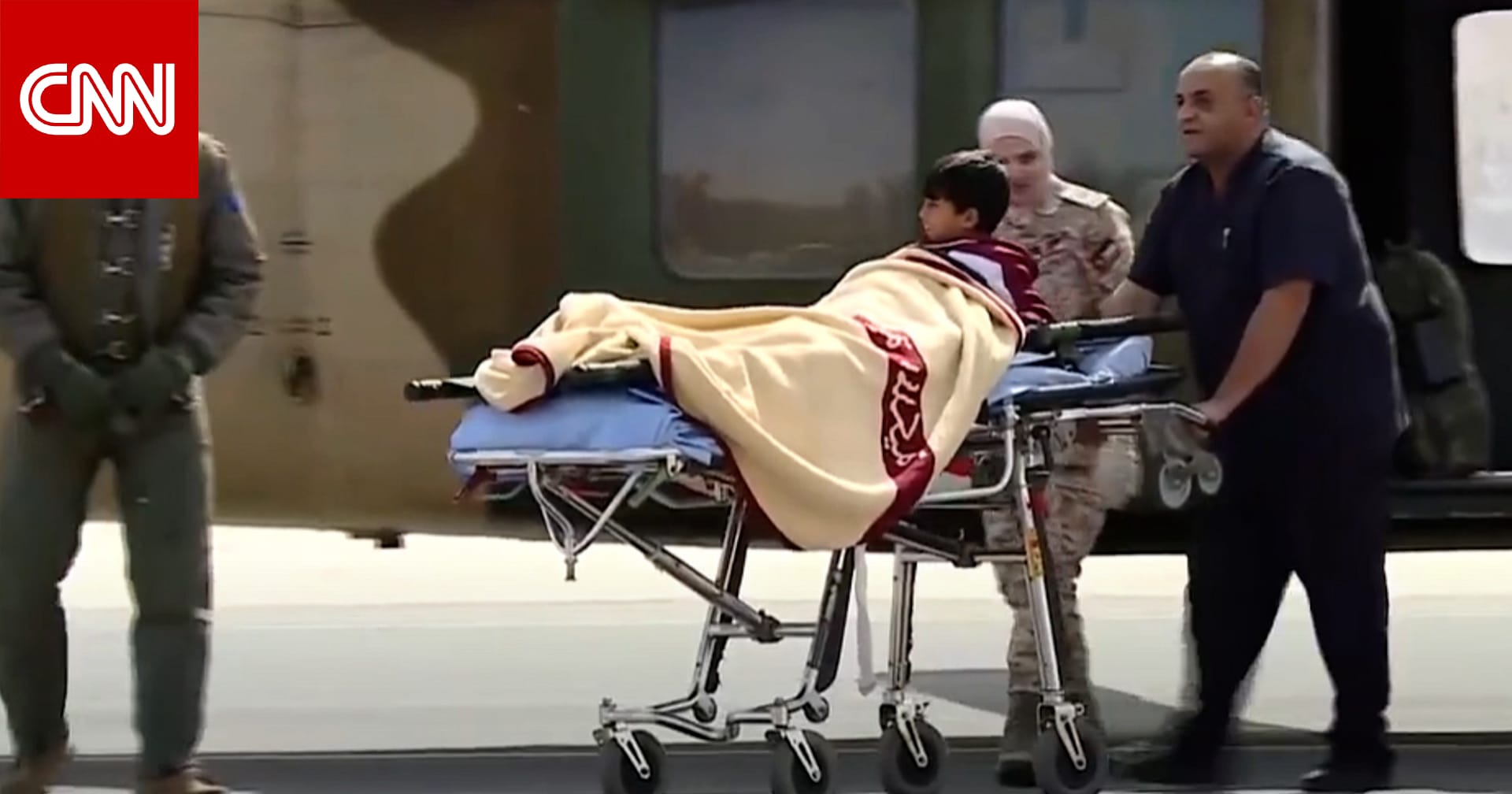 وصول دفعة جديدة من أطفال غزة المرضى إلى الأردن لتلقي العلاج
