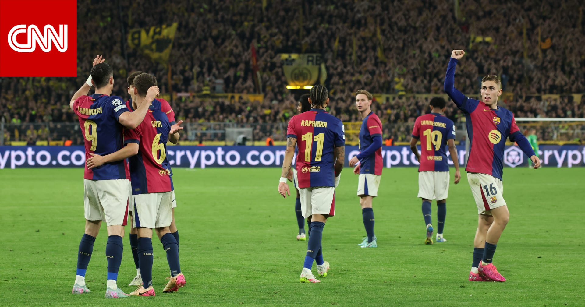 دوري أبطال أوروبا: برشلونة يبلغ نصف النهائي رغم خسارته إياباً من دورتموند.. وباريس"يحبط مفاجأة" أستون فيلا