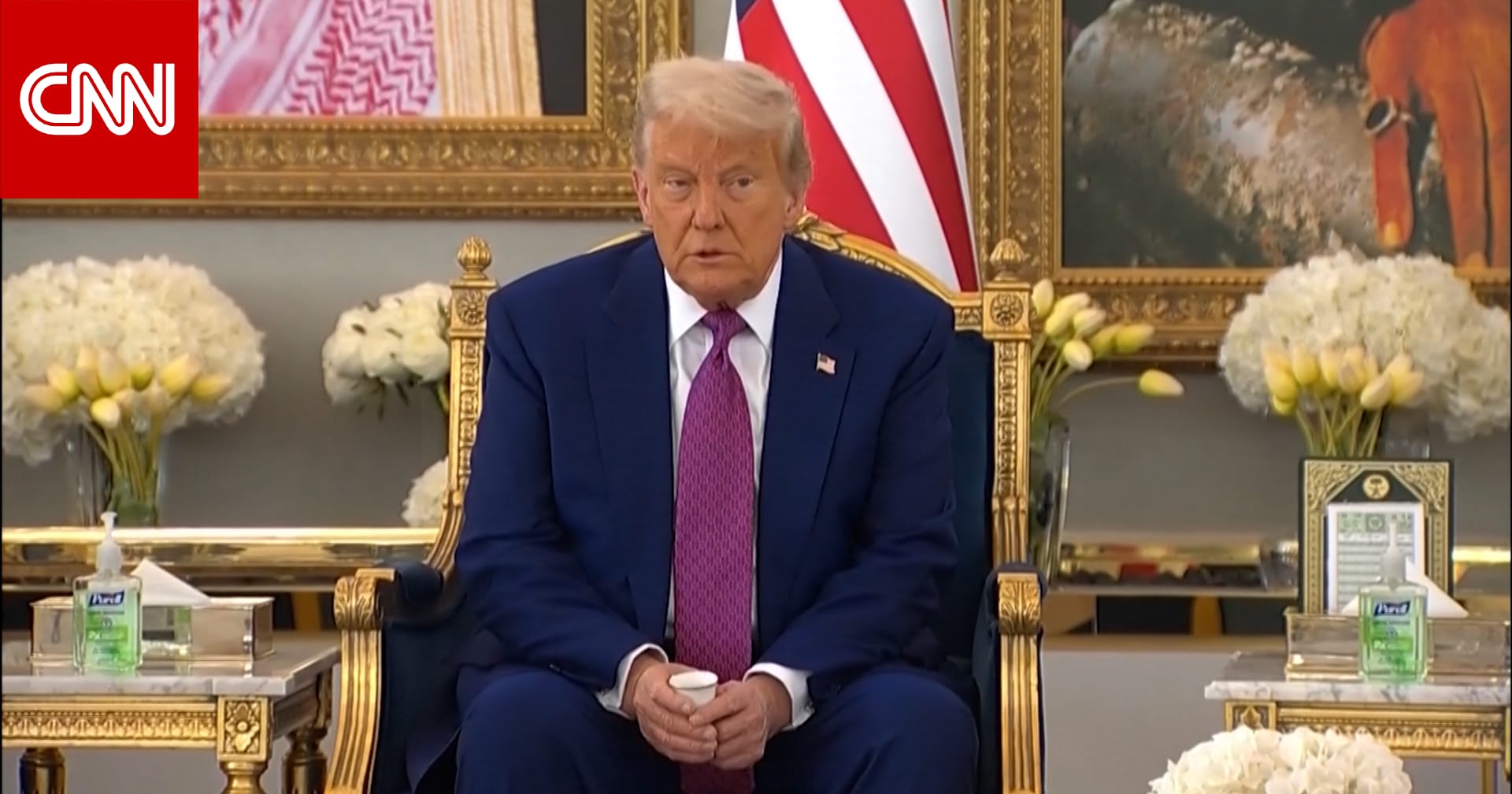 جدل حول قهوة ترامب خلال زيارة السعودية.. فما موقفه منها؟