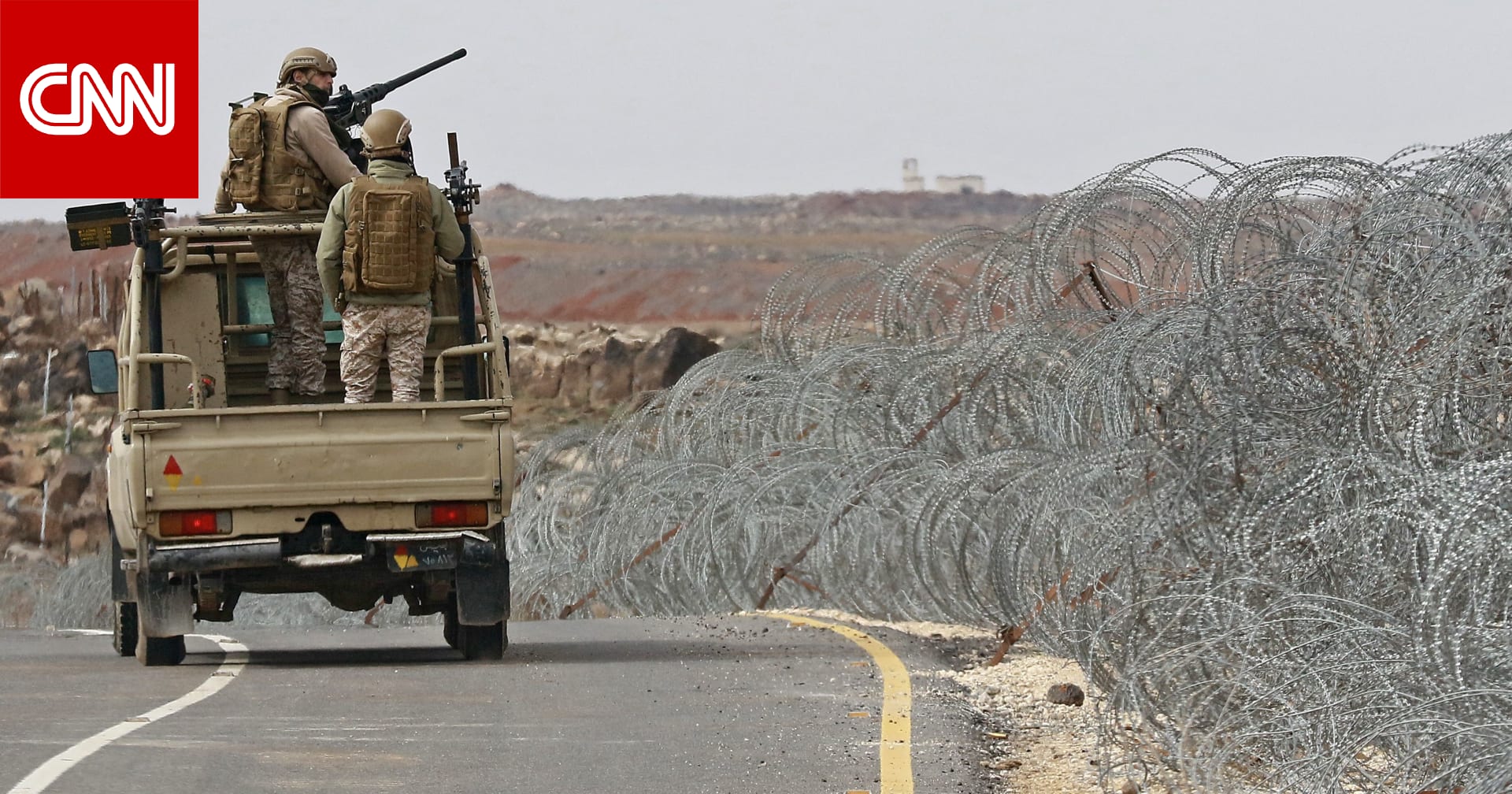 الجيش الأردني: سقوط صاروخ مجهول المصدر في منطقة صحراوية