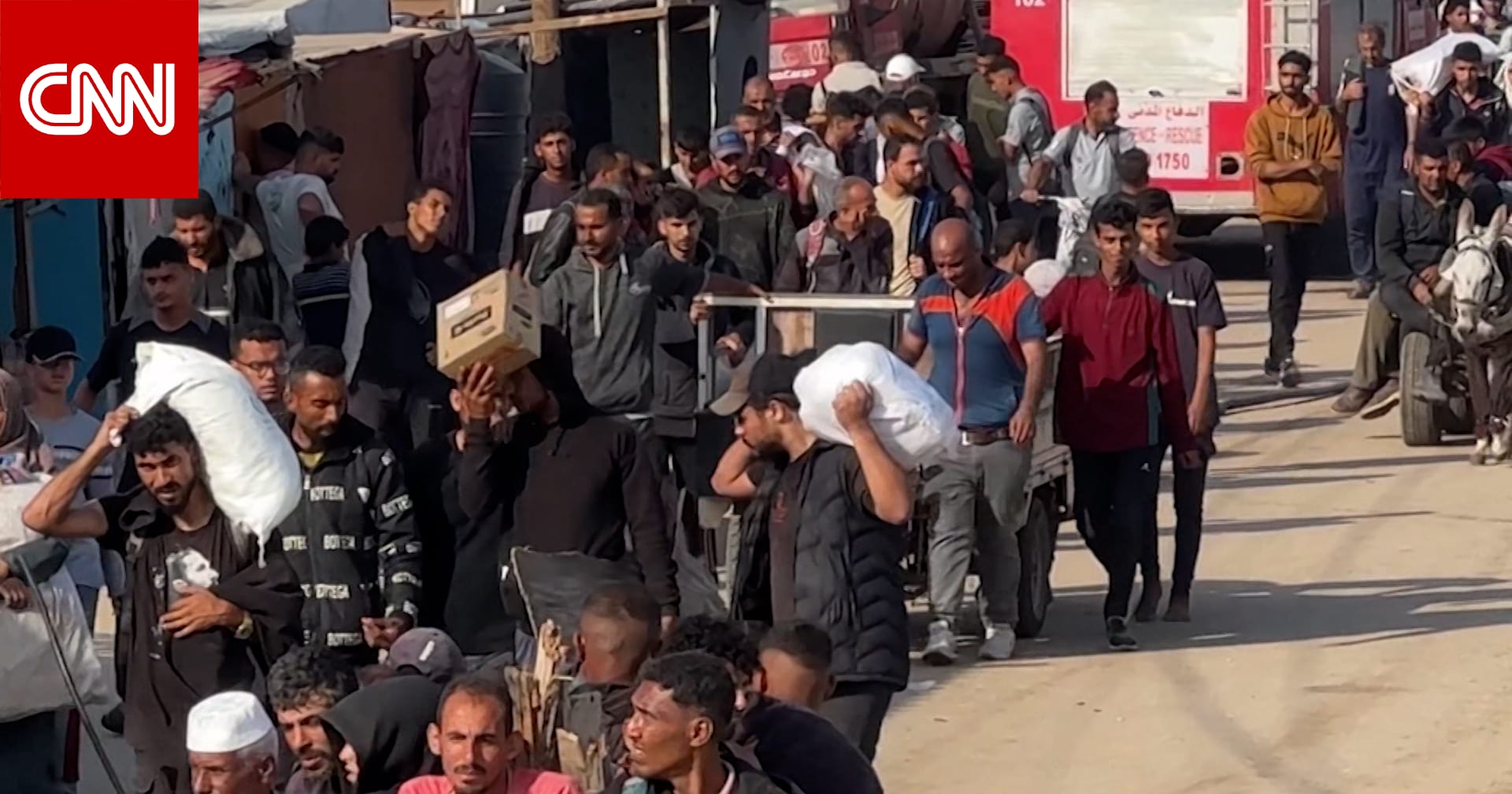 "ليست نقطة إنسانية بل فخ موت".. فلسطيني يعلق لـCNN على المساعدات إلى غزة