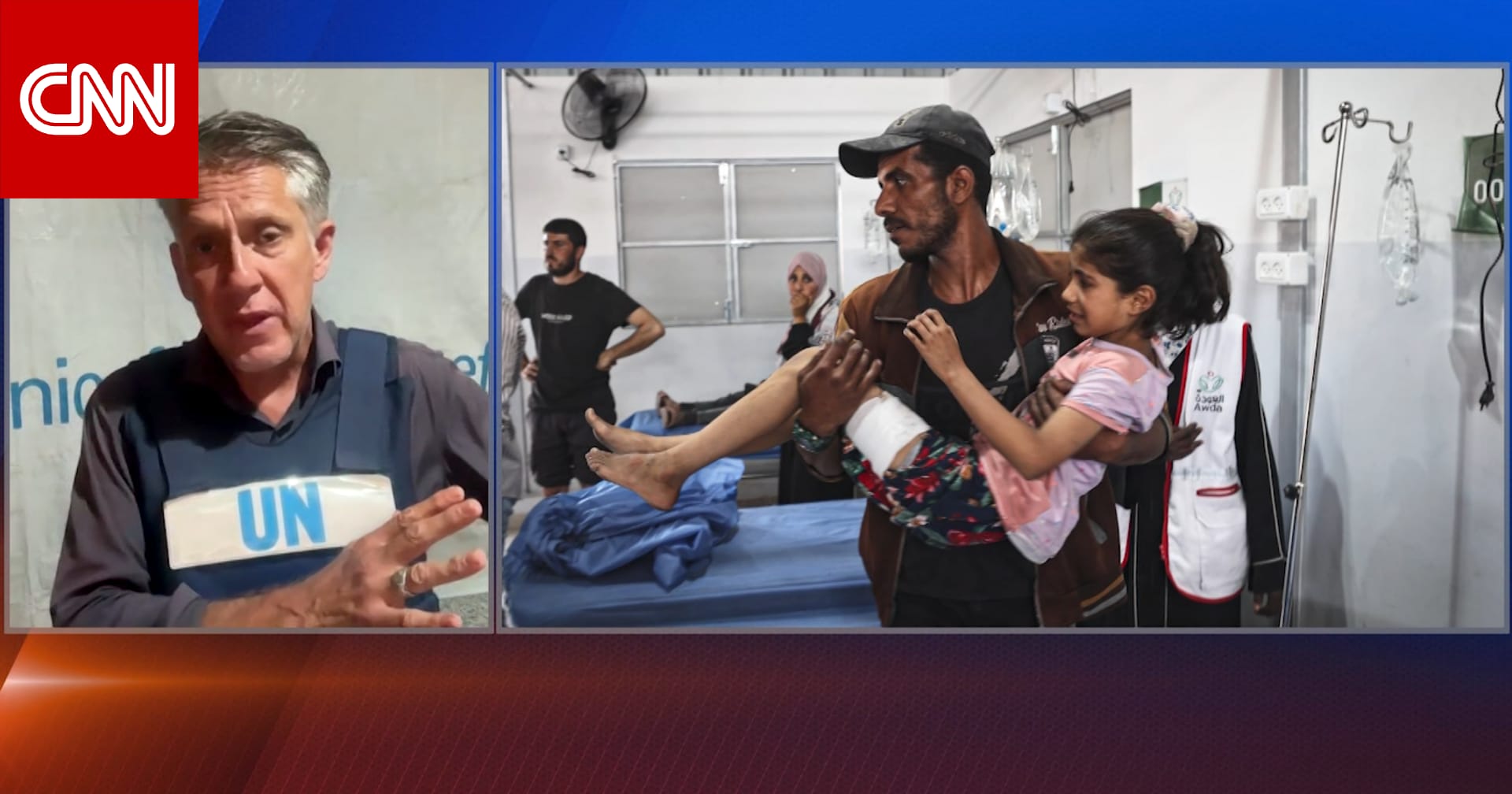 المتحدث باسم اليونيسف يروي لـCNN معاناة أطفال غزة في ظل الحرب: سمعتُ صراخ المصابين المرعب