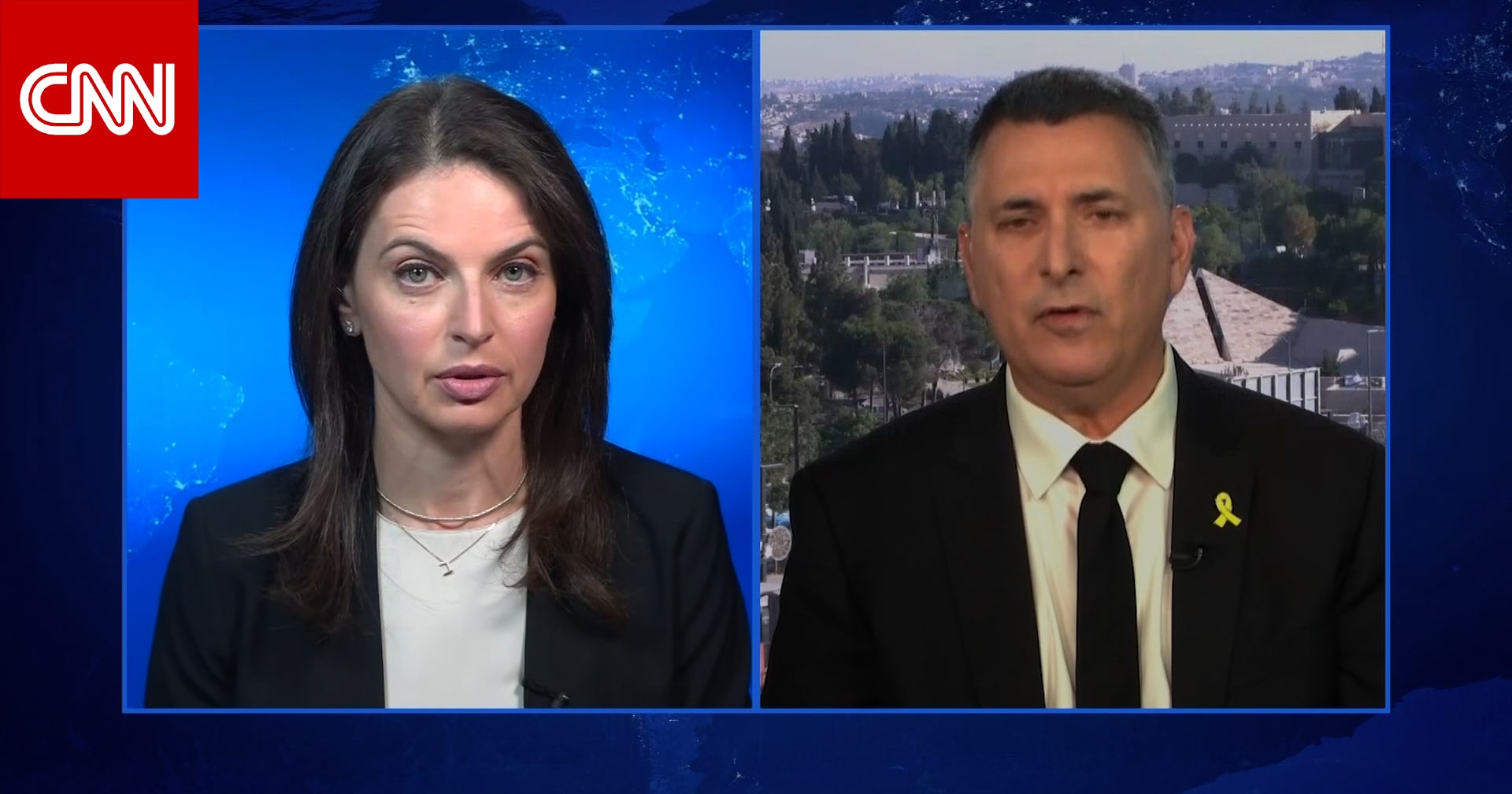 حصريًا لـCNN.. هل تتوقع انضمام أمريكا للقضاء على "النووي الإيراني"؟ وزير خارجية إسرائيل يرد
