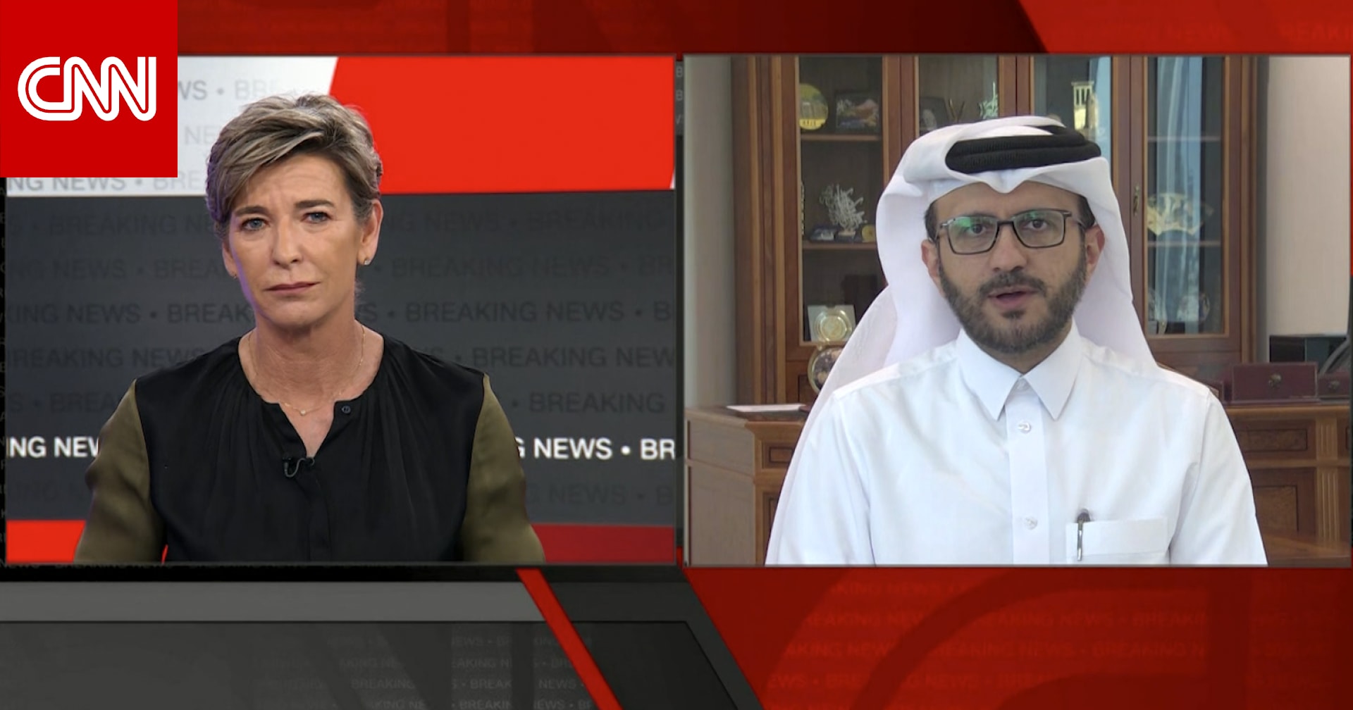 شاهد ما قاله المتحدث باسم الخارجية القطرية لـCNN عن تطورات محادثات وقف اطلاق النار في غزة