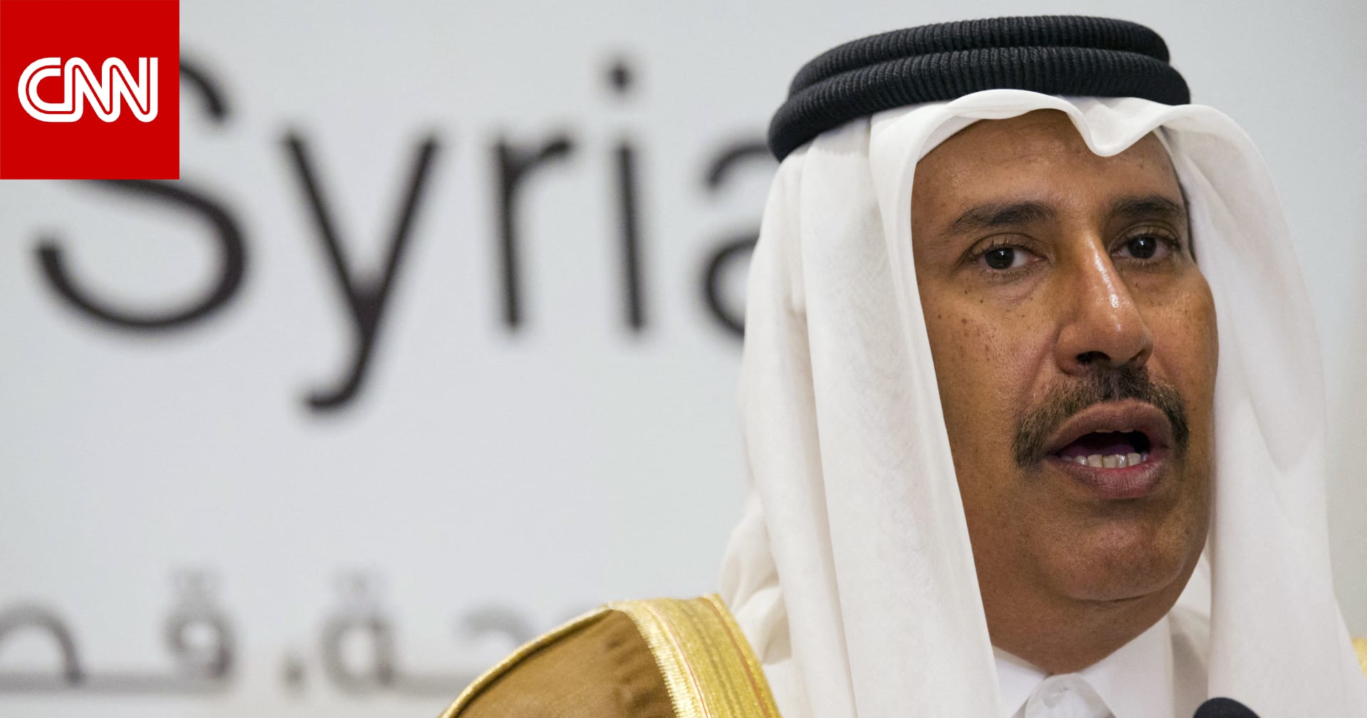 "تقسيم سوريا" وما سيحصل بالخليج بتدوينة لرئيس وزراء قطر الأسبق حمد بن جاسم تعقيبا على أحداث المنطقة الأخيرة