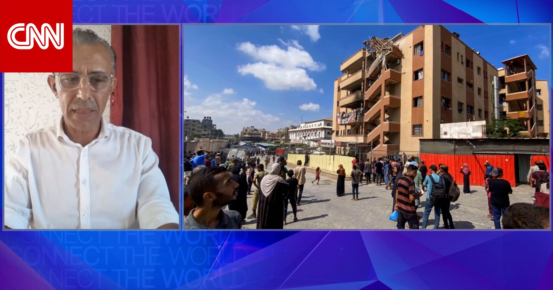 الغارة الإسرائيلية المزدوجة على مستشفى ناصر.. طبيب فلسطيني يروي لـCNN تفاصيل ما حدث