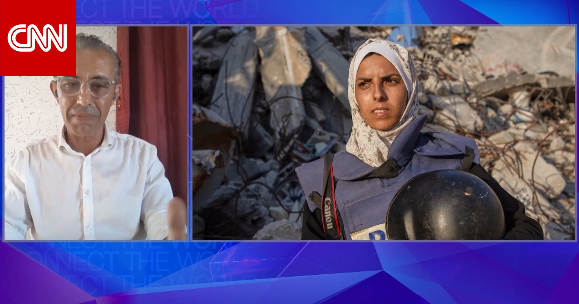 طبيب فلسطيني يروي لـCNN تجربته في العمل مع الصحفية مريم أبو دقة.. ماذا قال؟