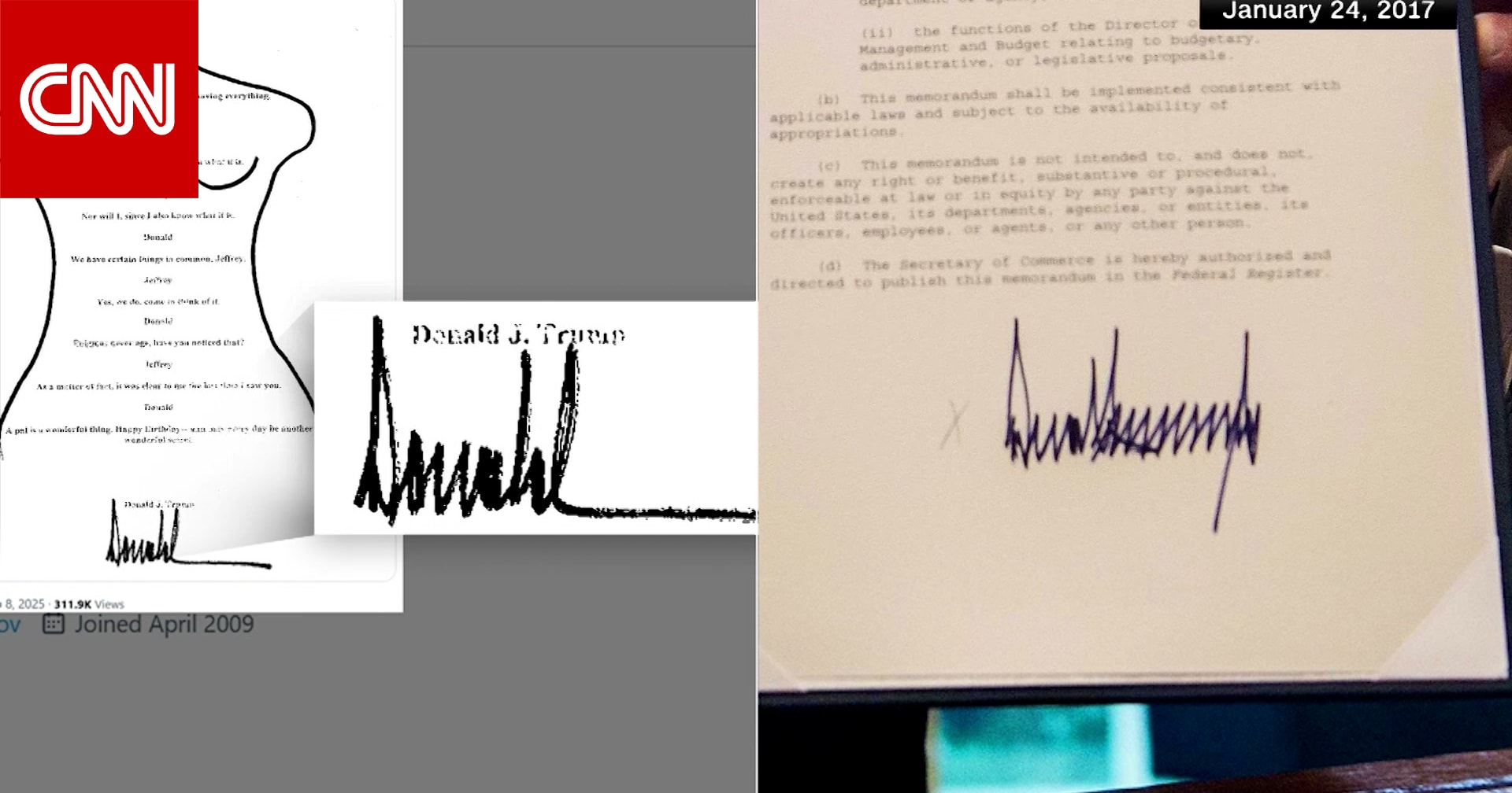 بعدما نفى وجودها.. الكشف عن "رسالة لإبستين" يُزعم أن ترامب وقعها عام 2003