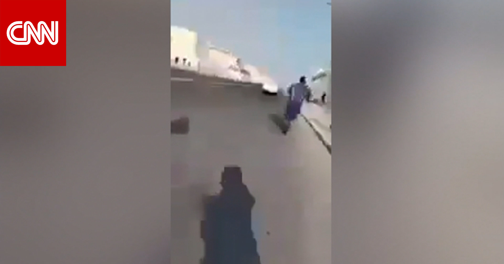 فيديو يرصد رد فعل الناس في شوارع الدوحة لحظة الهجوم الإسرائيلي
