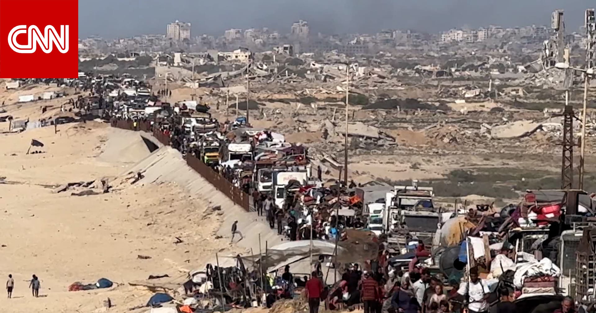 إسرائيل تبدأ توغلها البري.. ونزوح جماعي على نطاق لم تشهده غزة منذ أشهر