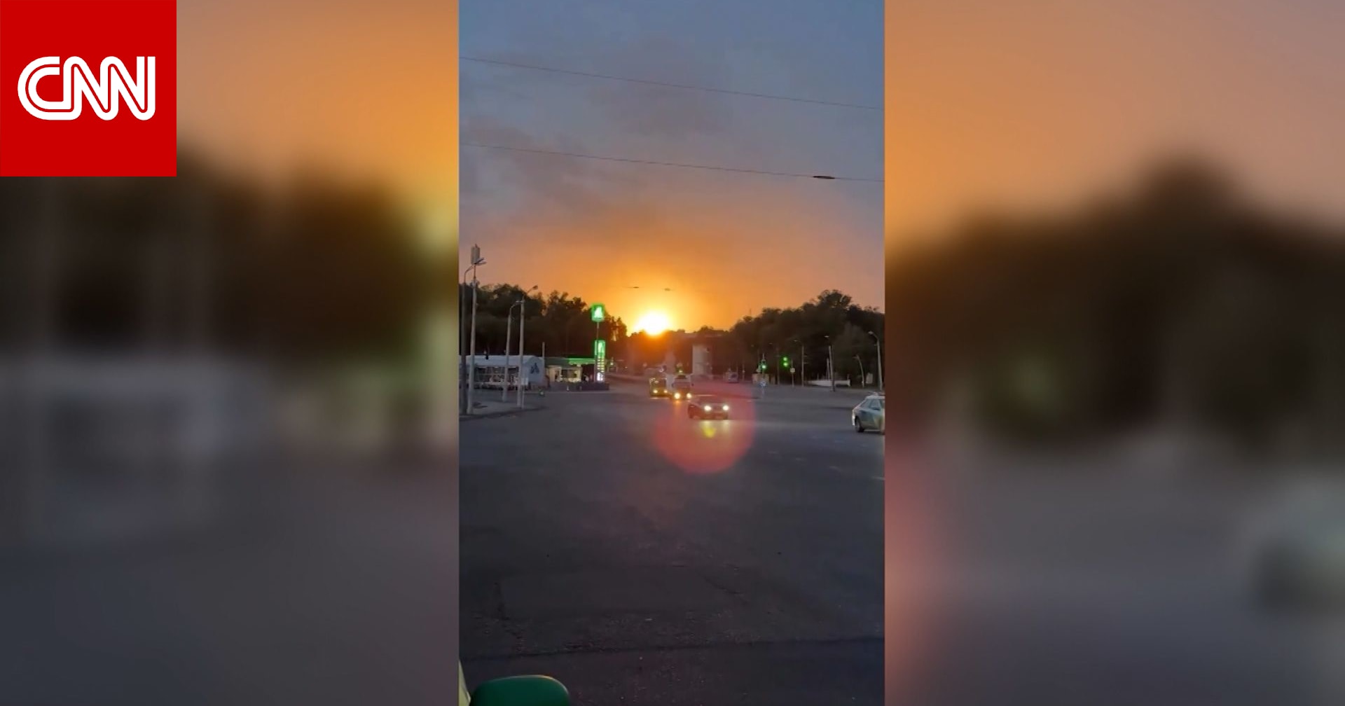 فيديو يظهر لحظة إصابة صاروخ روسي هدفًا في أوكرانيا.. شاهد ما حدث