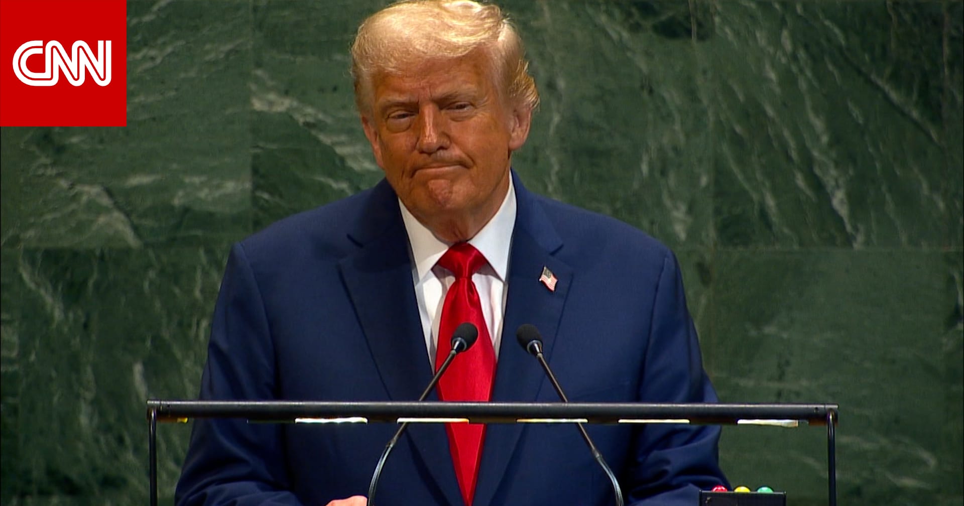 تعطل جهاز التلقين بخطاب ترامب.. والرئيس الأمريكي: من يشغّل الجهاز سيكون في ورطة كبيرة