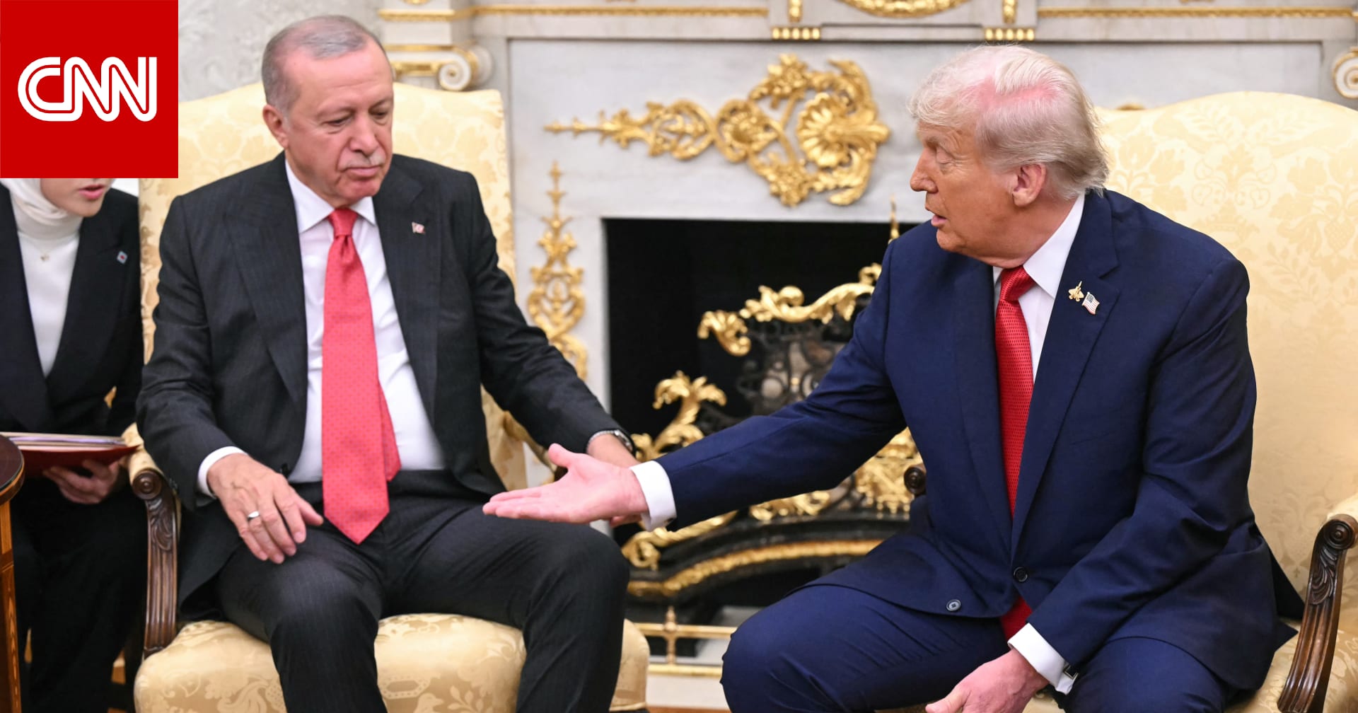 "سحب له الكرسي".. تصرف ترامب مع أردوغان يثير تفاعلا خلال اجتماعهما في البيت الأبيض