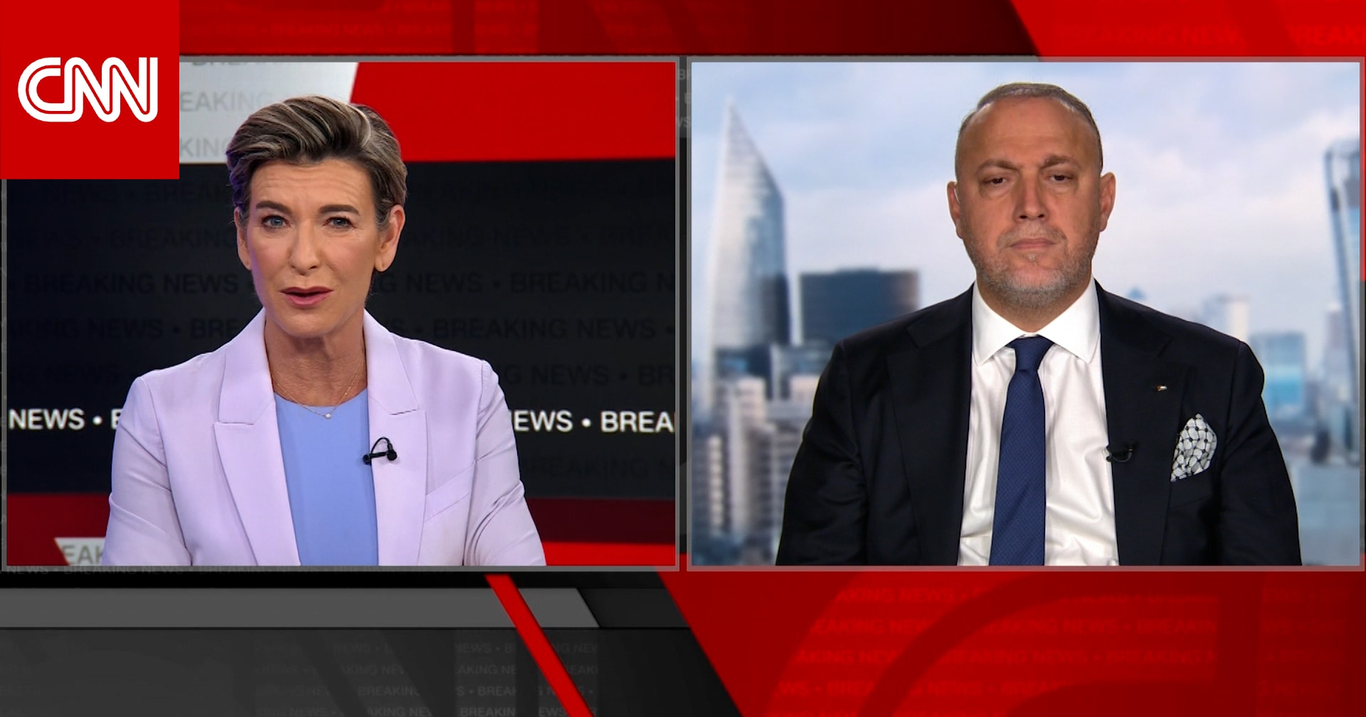 "حليب أطفال وجرافات قبل السلاح".. زملط يعلق لـCNN على اتفاق غزة ويوضح الأولويات