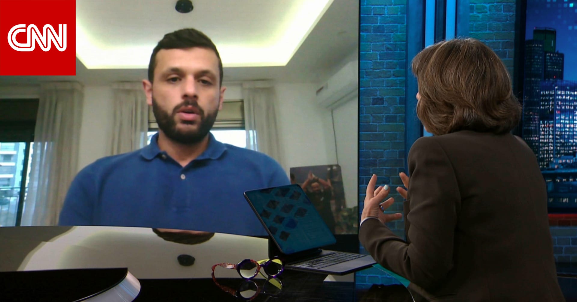 نجل البرغوثي يتحدث لـCNN عمّا تعرض له والده خلال نقله من سجن لآخر