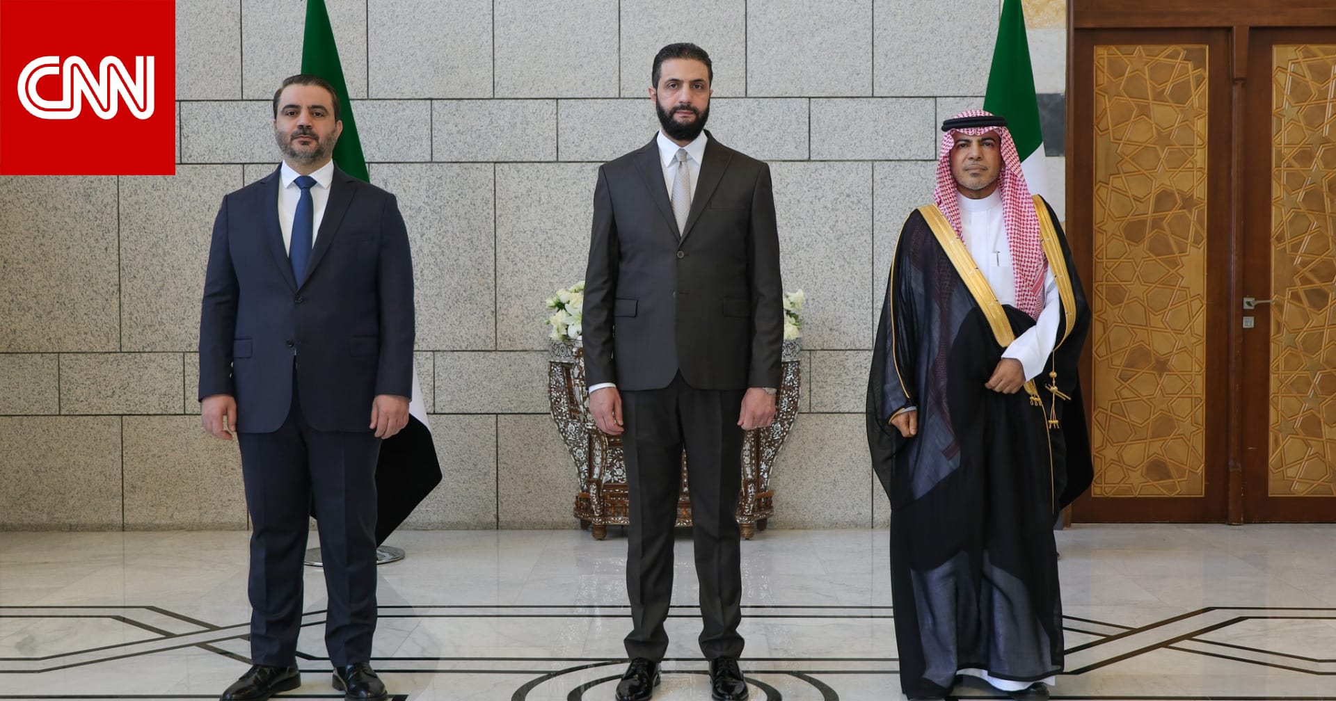 الشرع يقبل أوراق اعتماد سفراء السعودية وإيطاليا وأرمينيا لدى سوريا