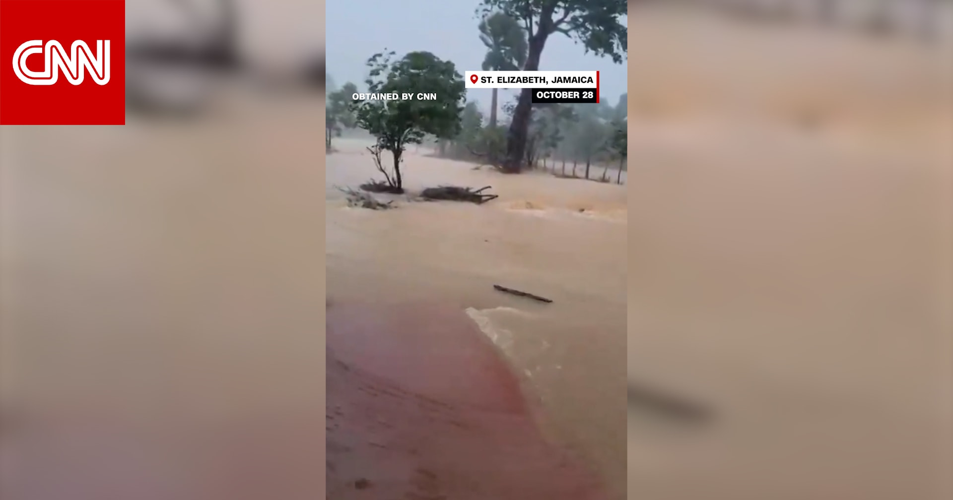 مشاهد مخيفة لاجتياح إعصار ميليسا جامايكا بقوة