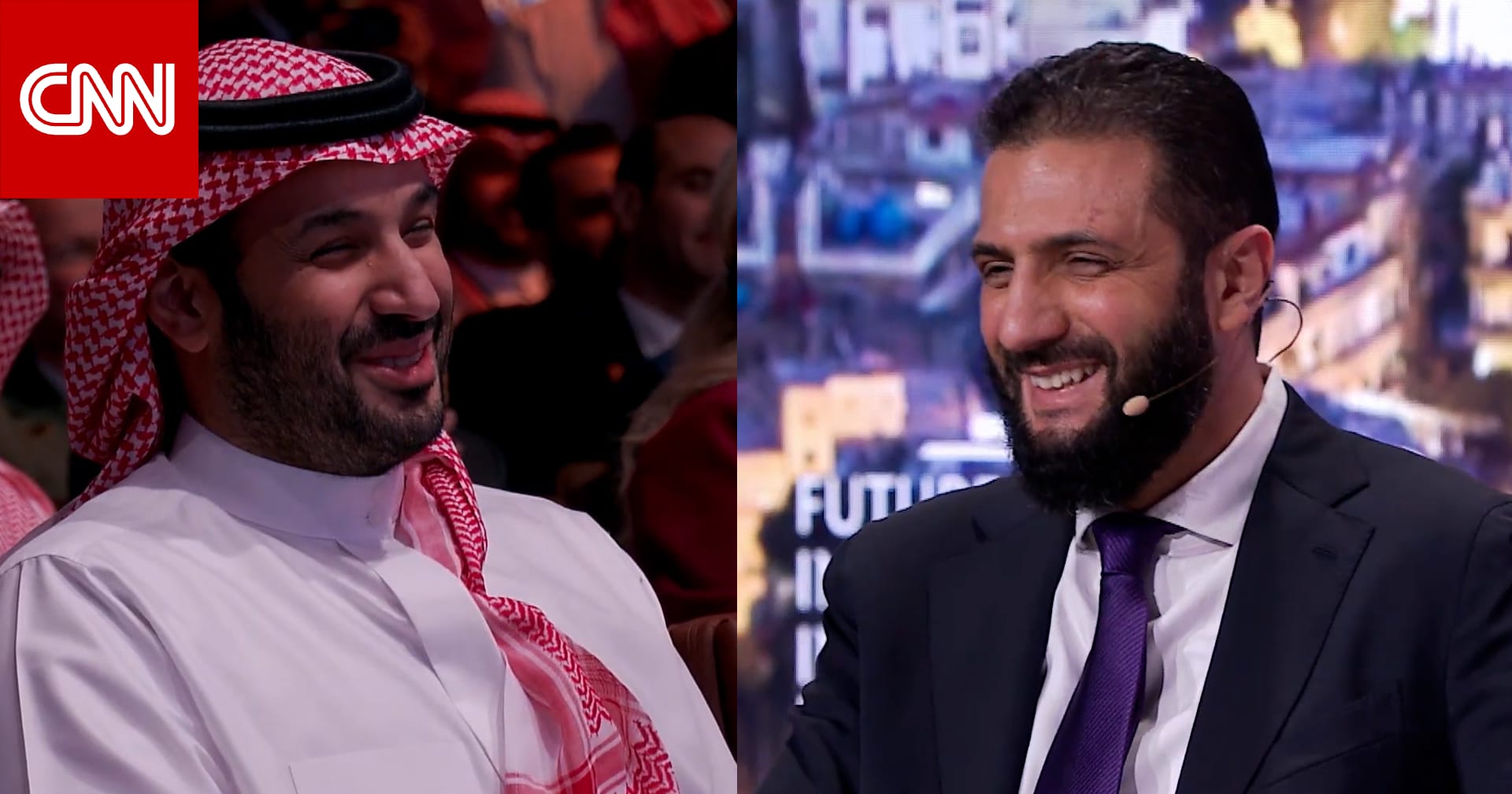 "السعودية هي المفتاح".. فيديو يرصد رد فعل ولي العهد السعودي على جملة قالها الرئيس السوري أحمد الشرع