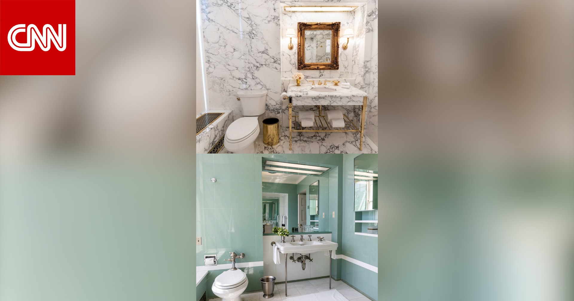 ترامب يكشف عن تجديد حمّام غرفة نوم لينكولن التاريخية في البيت الأبيض