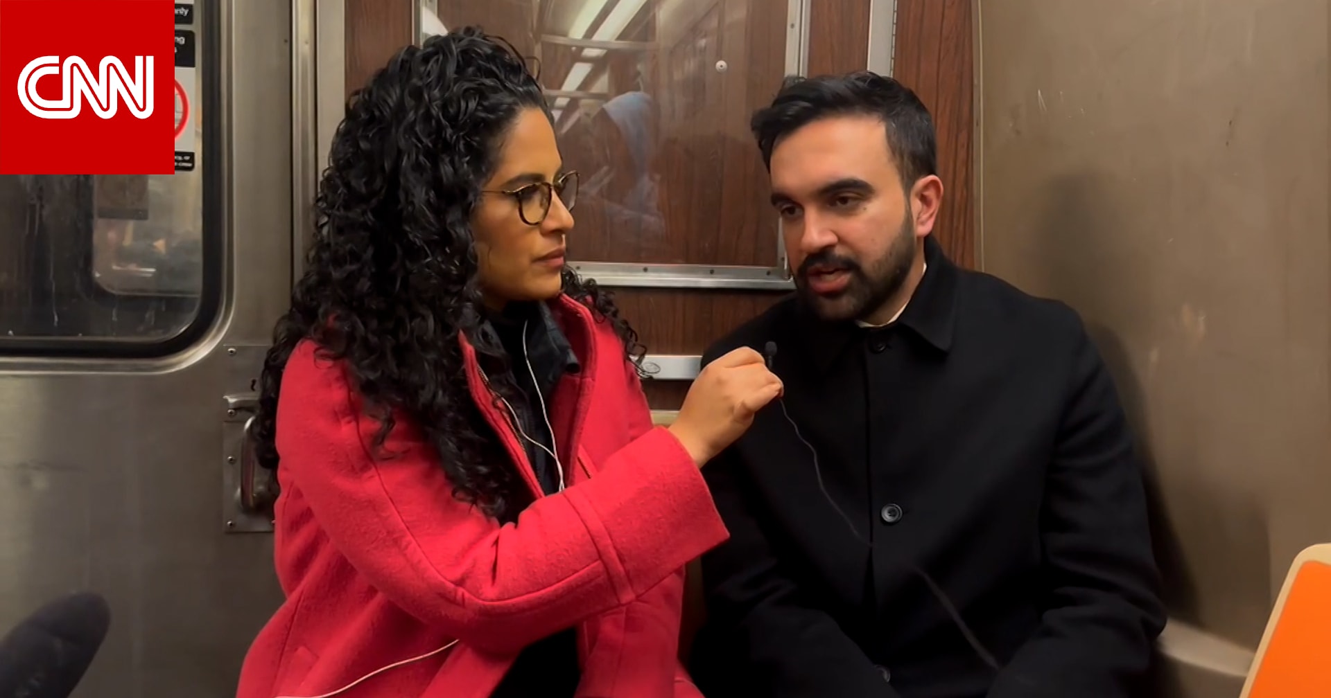 CNN تتحدث إلى زهران ممداني من داخل مترو الأنفاق قبل يوم الانتخابات.. إليكم ما قاله عن ترامب