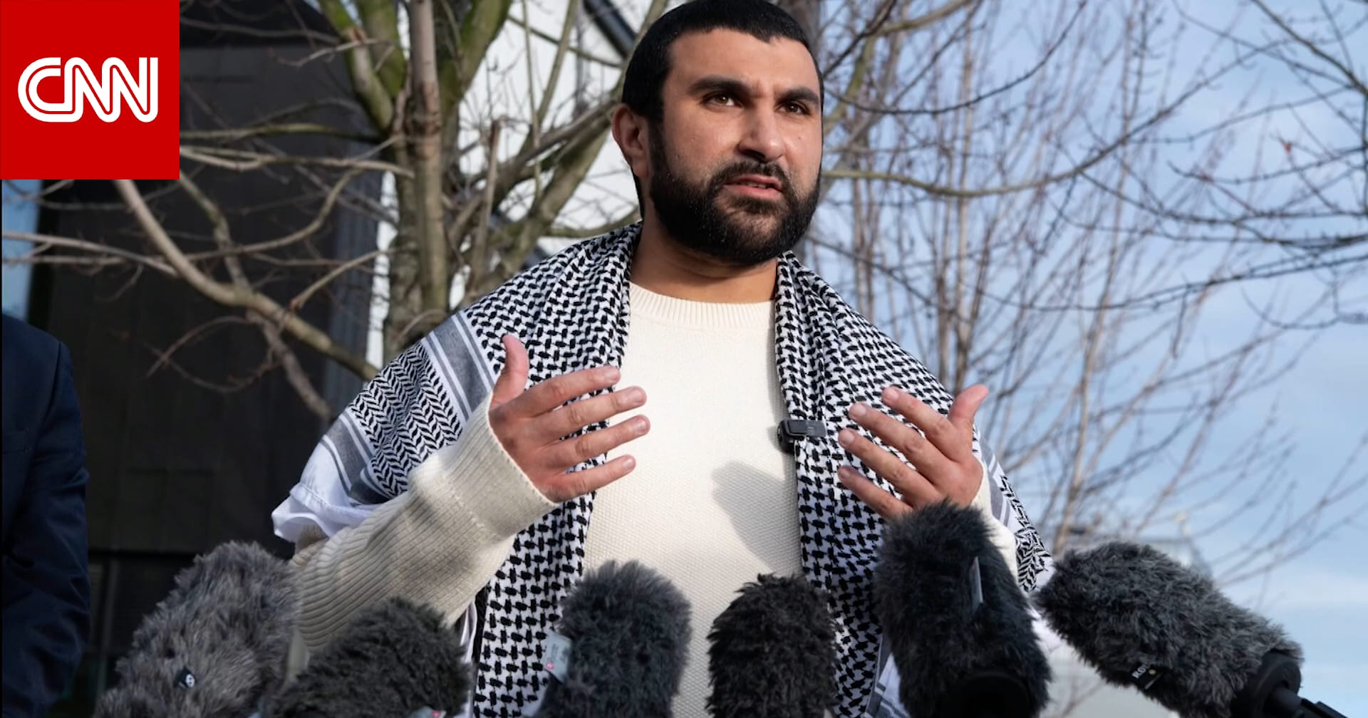 سامي حمدي الصحفي البريطاني الذي احتجزته دائرة الهجرة بأمريكا يتحدث بعد عودته للمملكة المتحدة