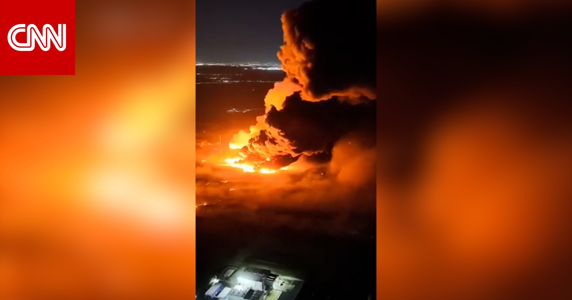 شاهد.. انفجار ضخم يتسبب في حريق هائل بمصنع كيميائي في الأرجنتين