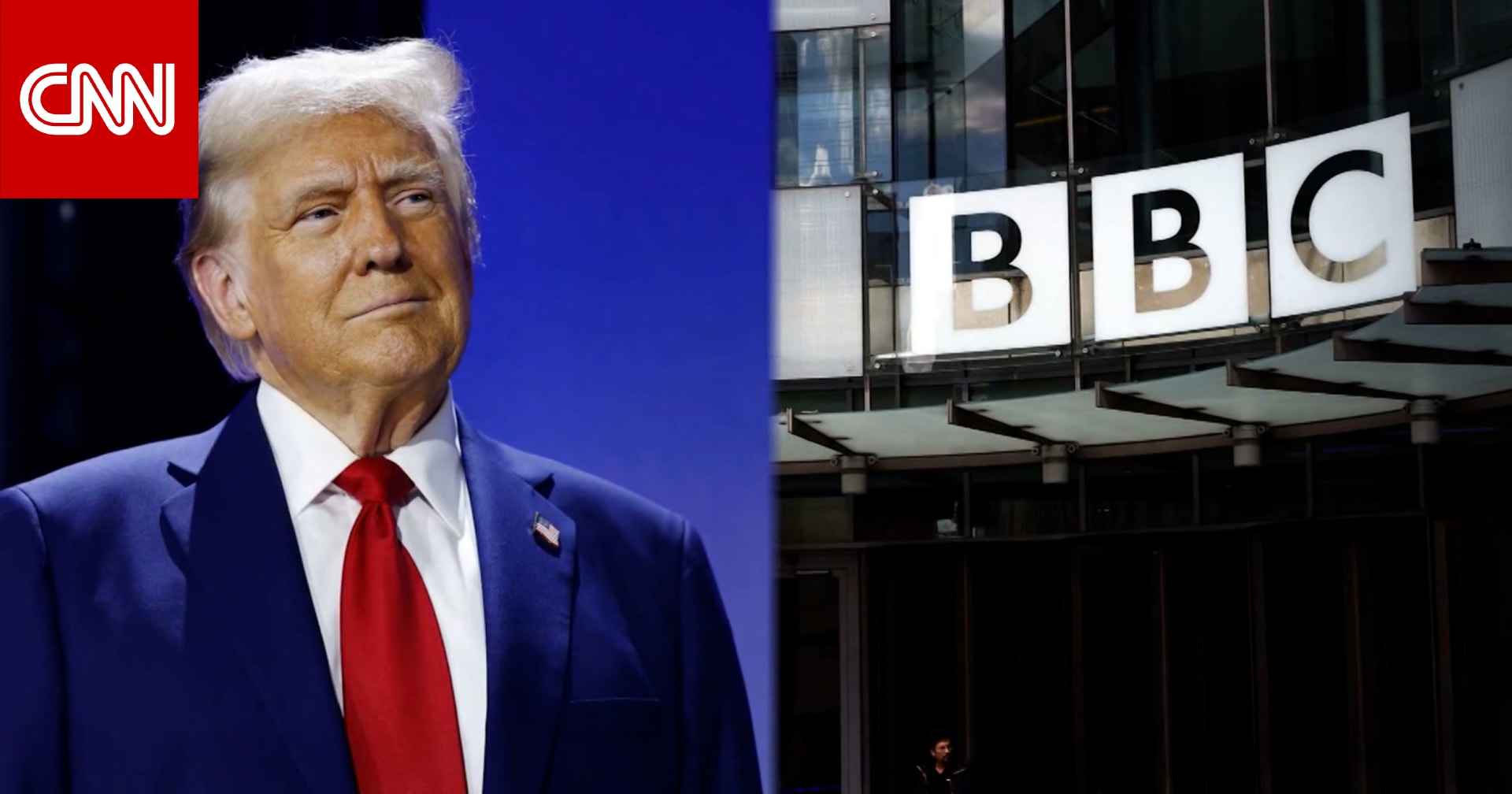 رغم اعتذارها.. ترامب يهدد بمقاضاة BBC وتعويض قد يصل لـ5 مليارات دولار